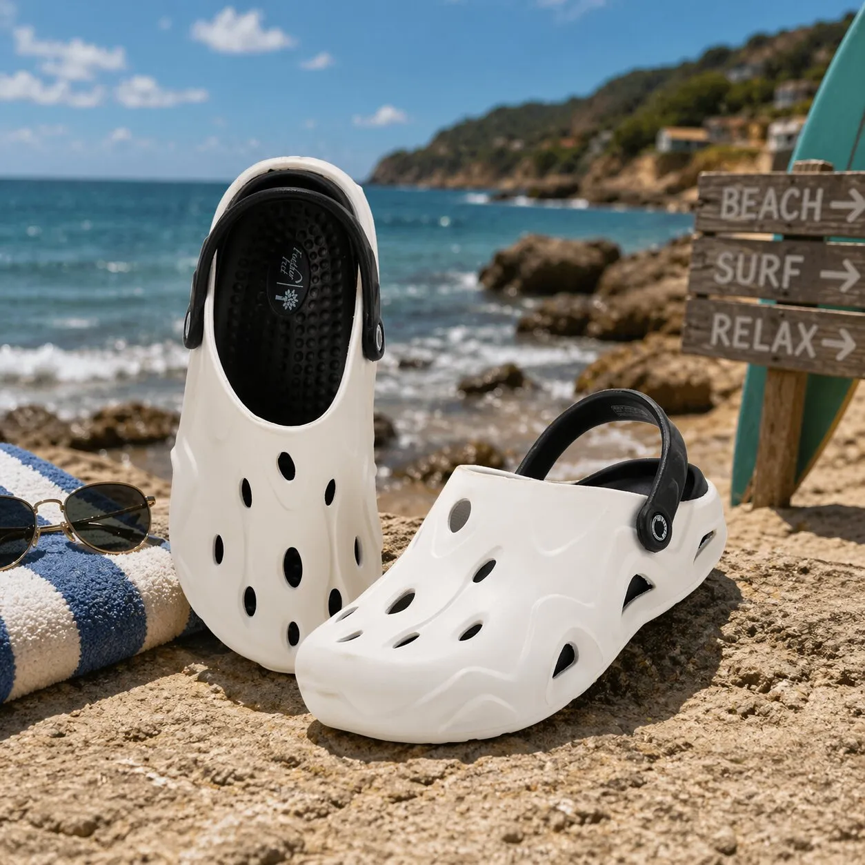woodland-white-black-eva-mens-sliper-slider