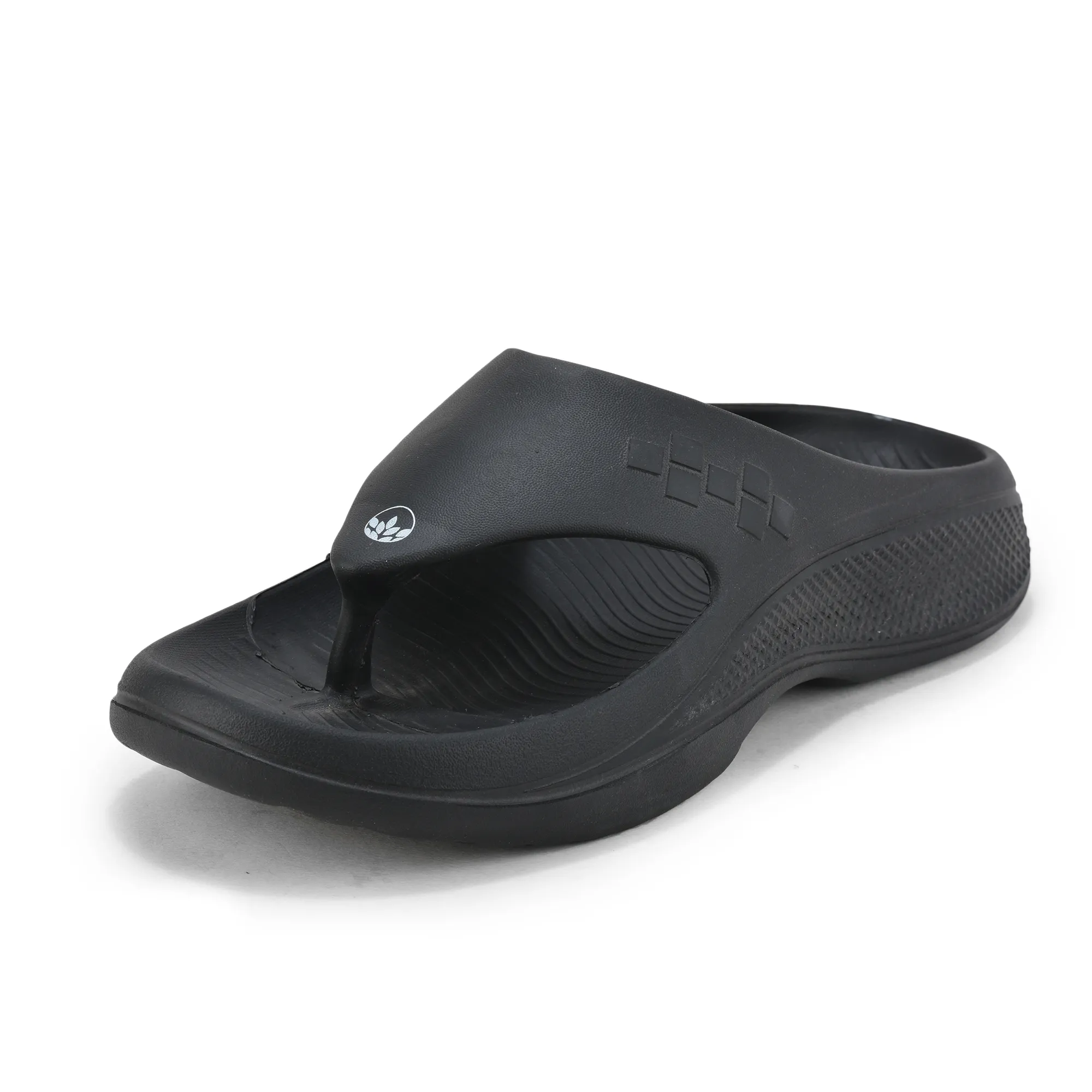 Woodland Black Eva Mens Sports Slippers - Thumbnail 11