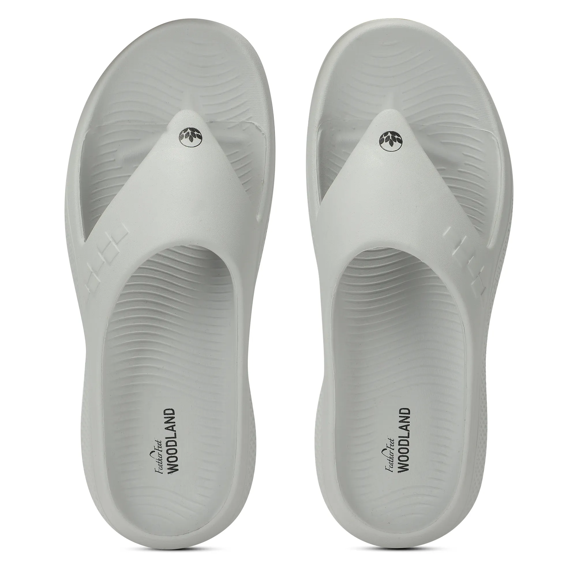 Woodland Grey Eva Mens Sports Slippers - Thumbnail 5