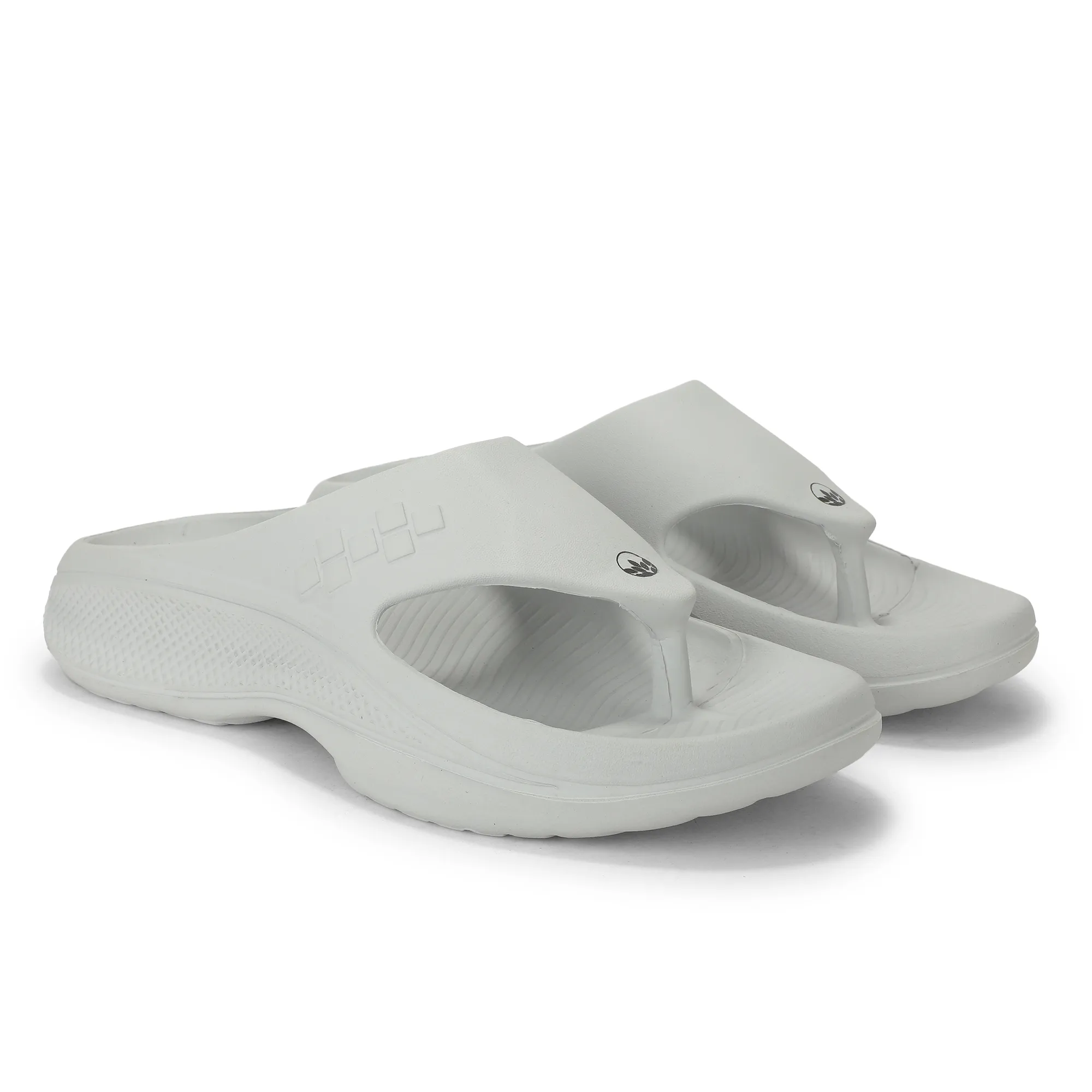 Woodland Grey Eva Mens Sports Slippers - Thumbnail 8