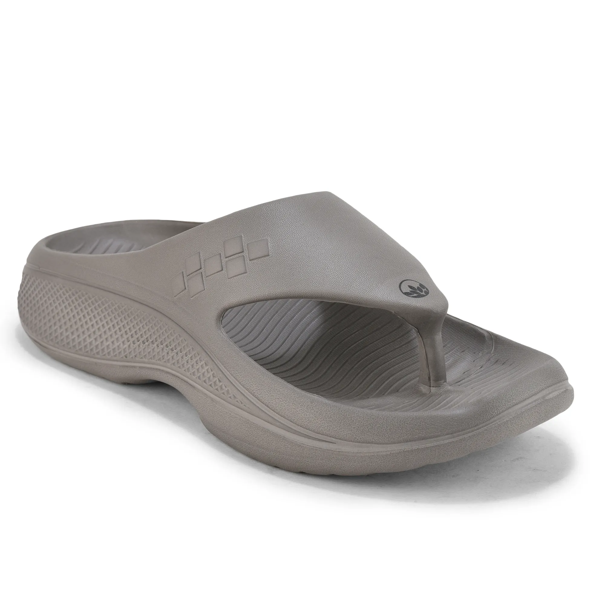 Woodland Pale Brown Eva Mens Sports Slippers - Thumbnail 3