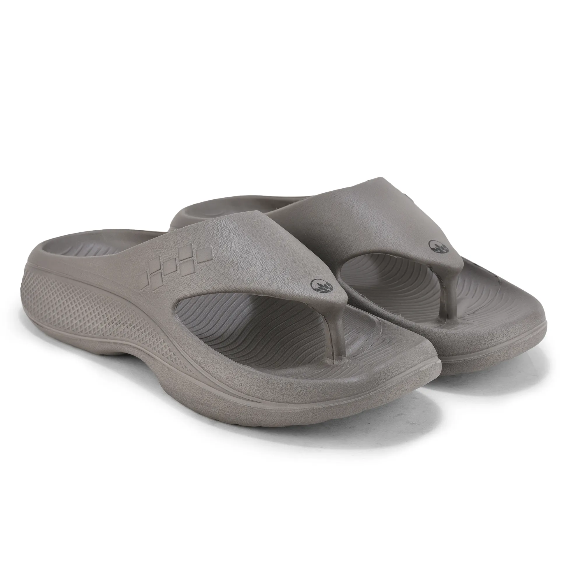 Woodland Pale Brown Eva Mens Sports Slippers - Thumbnail 8