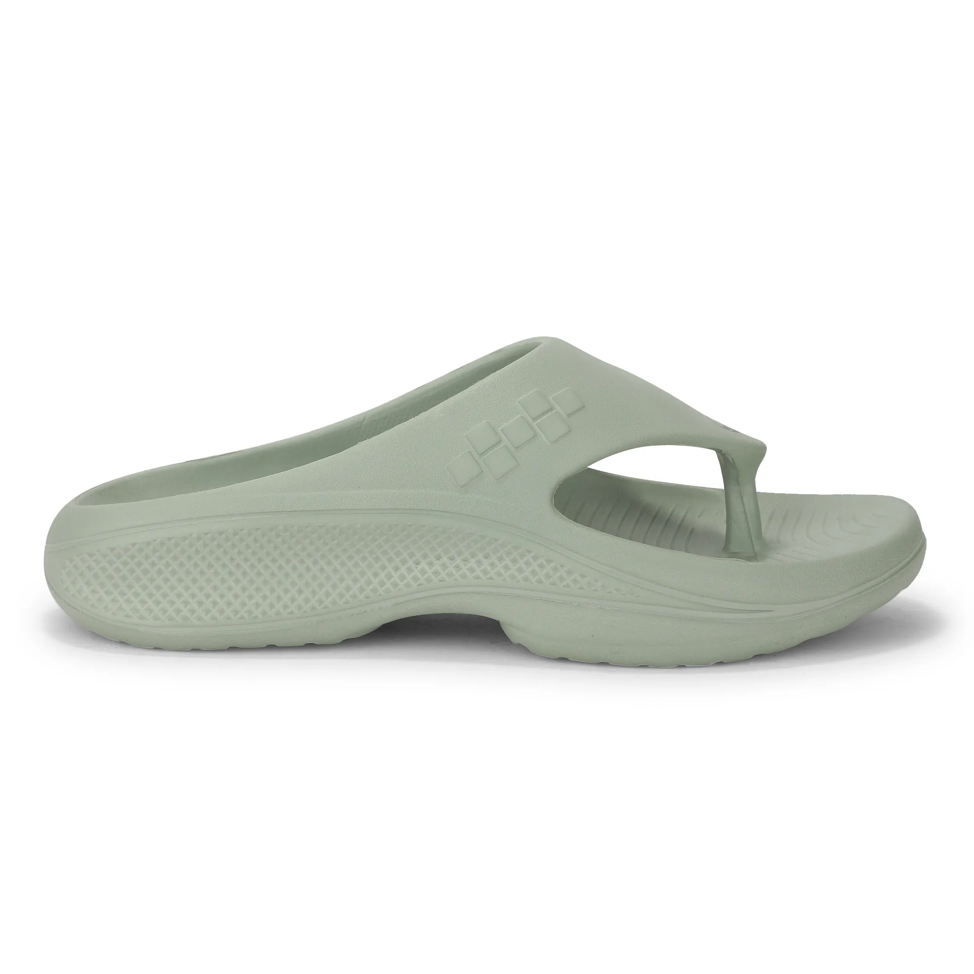 Woodland Green Eva Mens Sports Slippers - Thumbnail 2