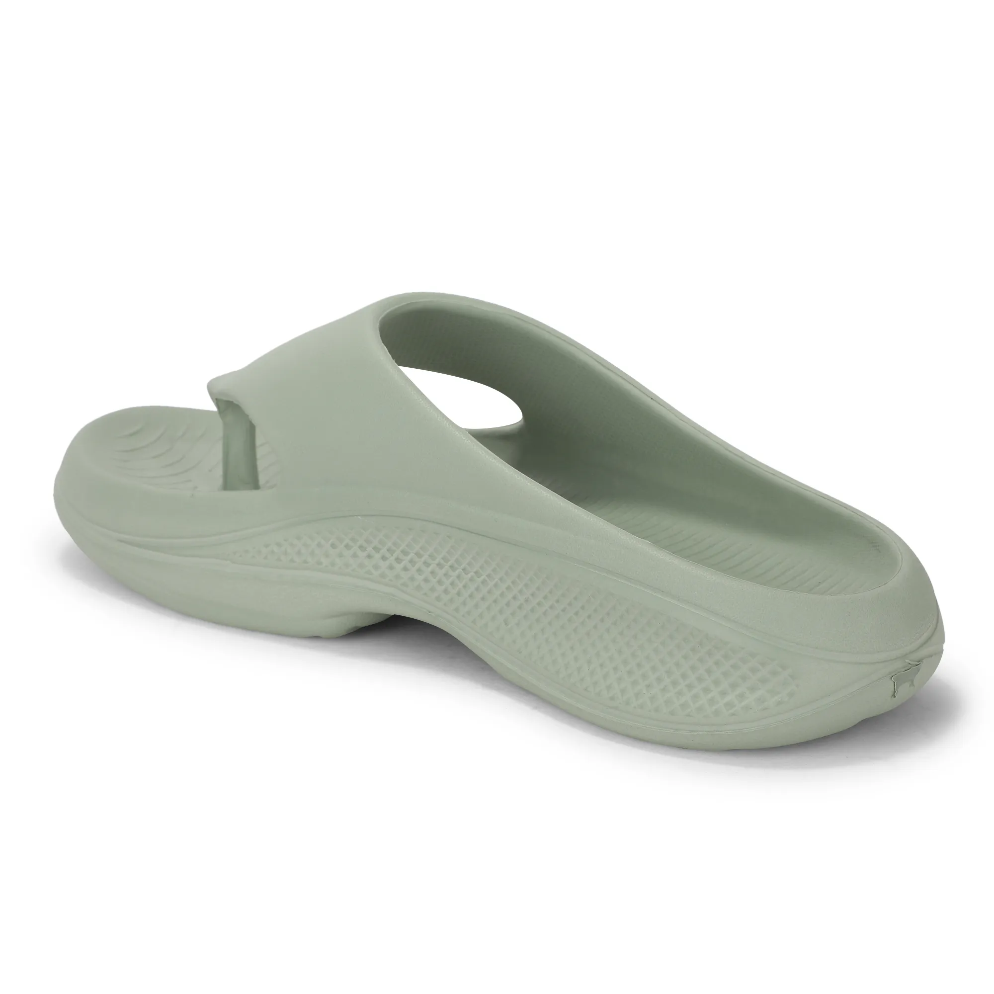 Woodland Green Eva Mens Sports Slippers - Thumbnail 7