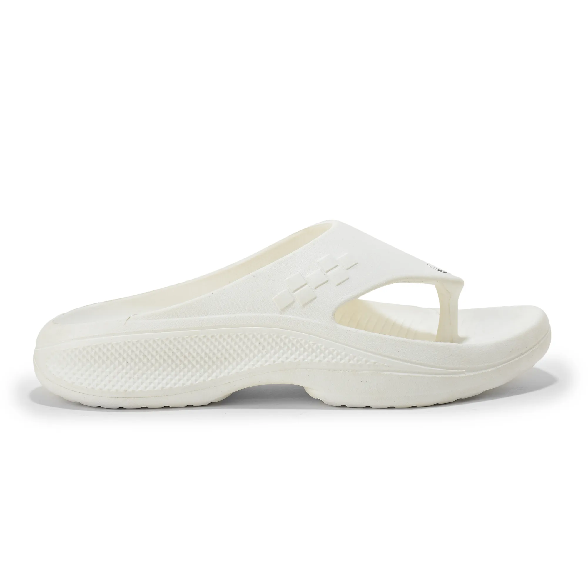Woodland White Eva Mens Sports Slippers - Thumbnail 2