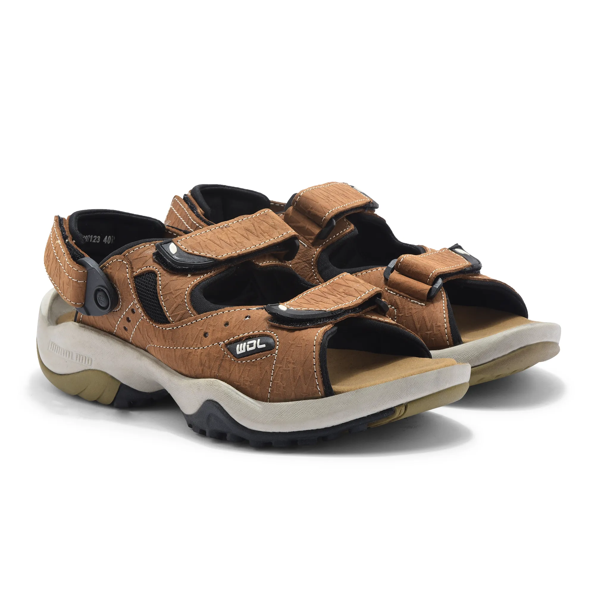 Woodland Men Cashew Brown Sandals - Thumbnail 7
