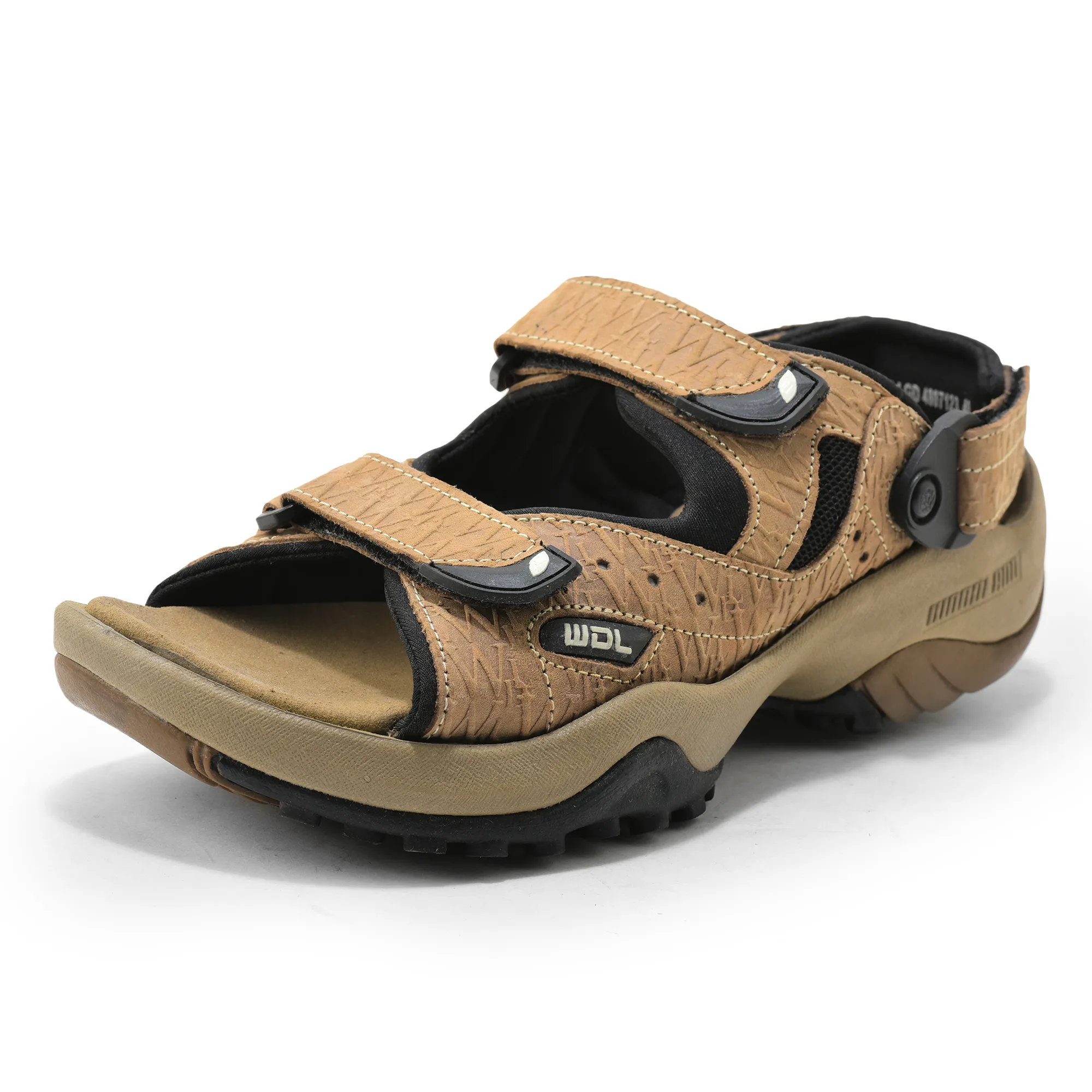 Woodland Men Dubai Khaki Sandals - Thumbnail 11