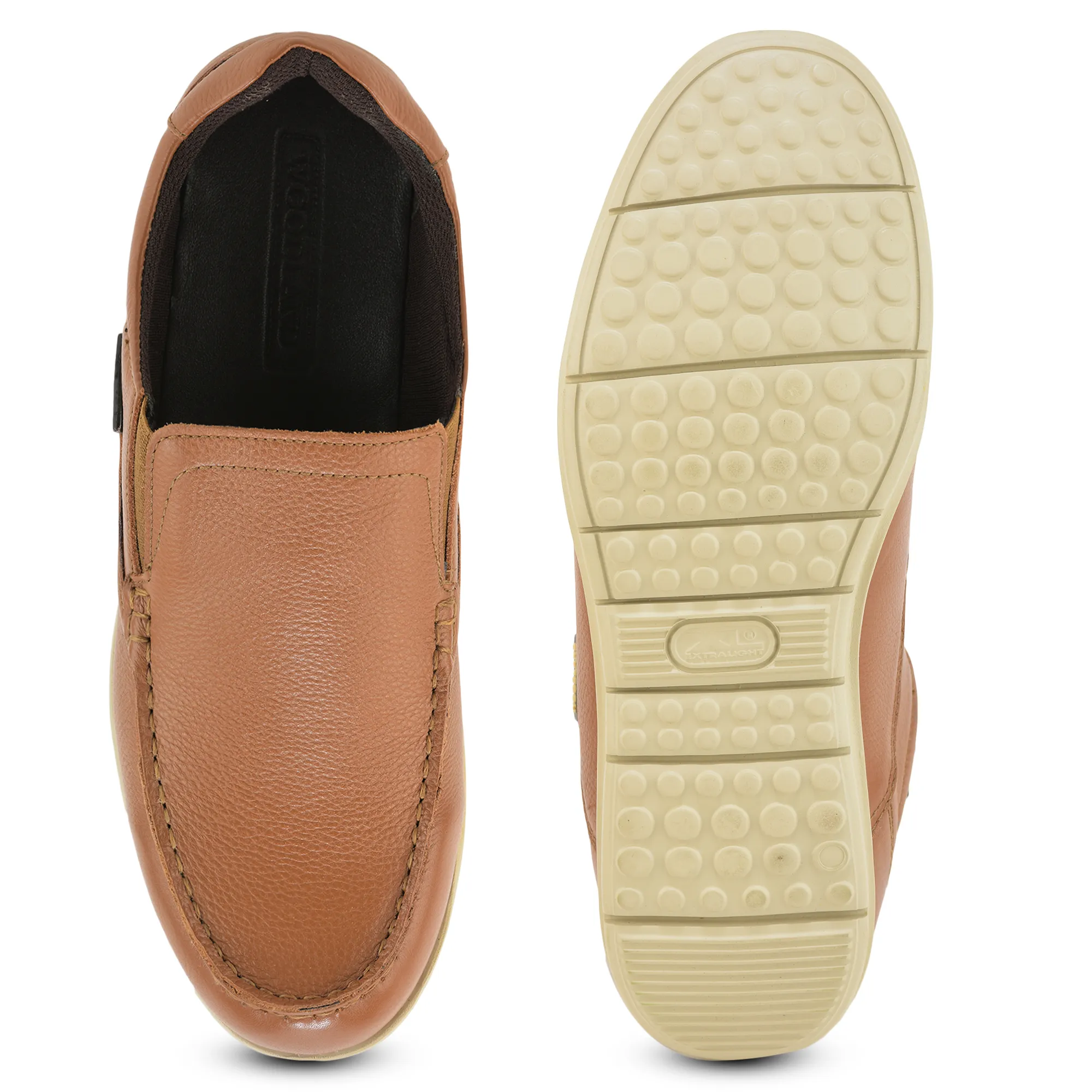 Woodland Camel Casual Lace Up Shoes For Men - Thumbnail 9