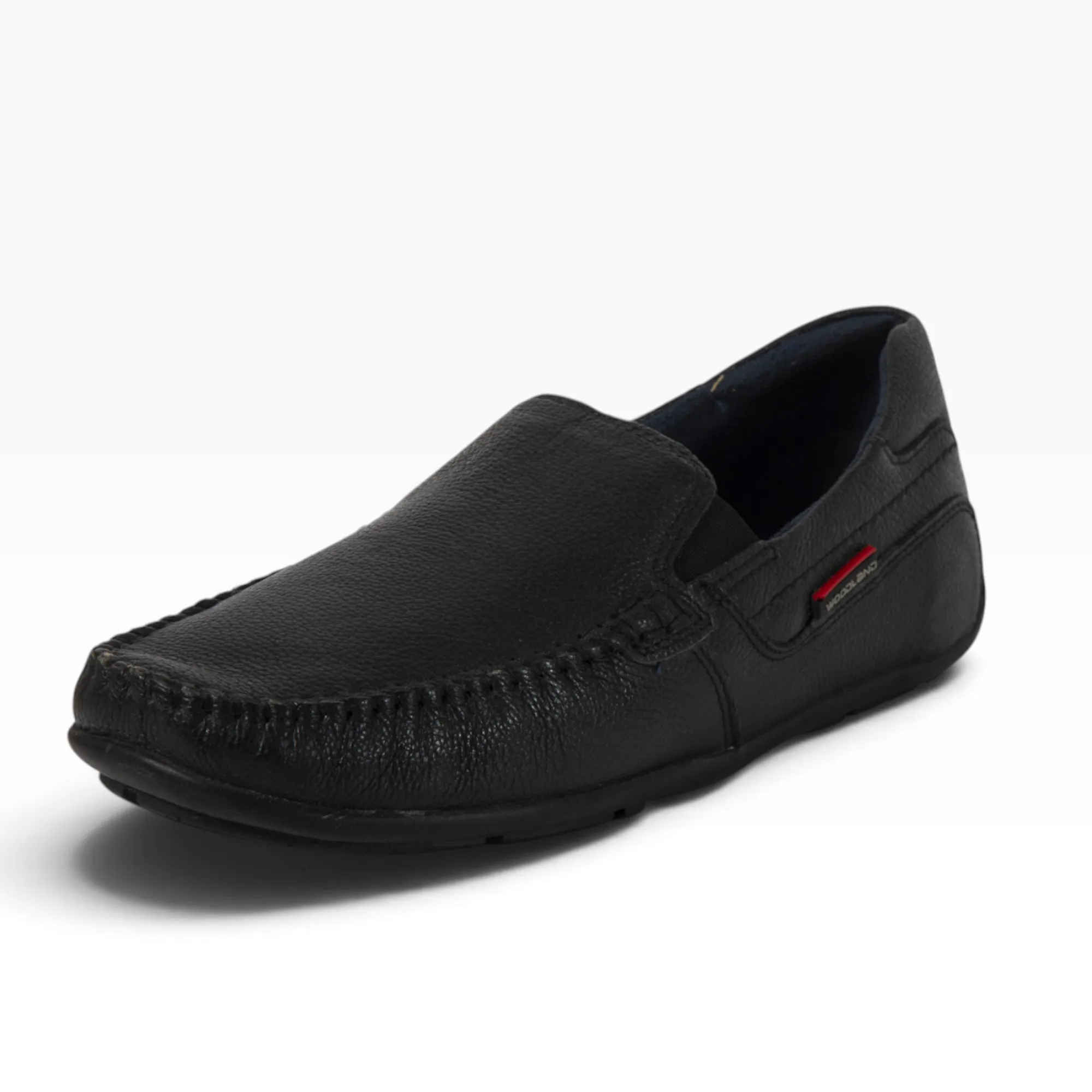 Woodland Men Black Softy Milled Casual Lace-Up Shoes - Thumbnail 4