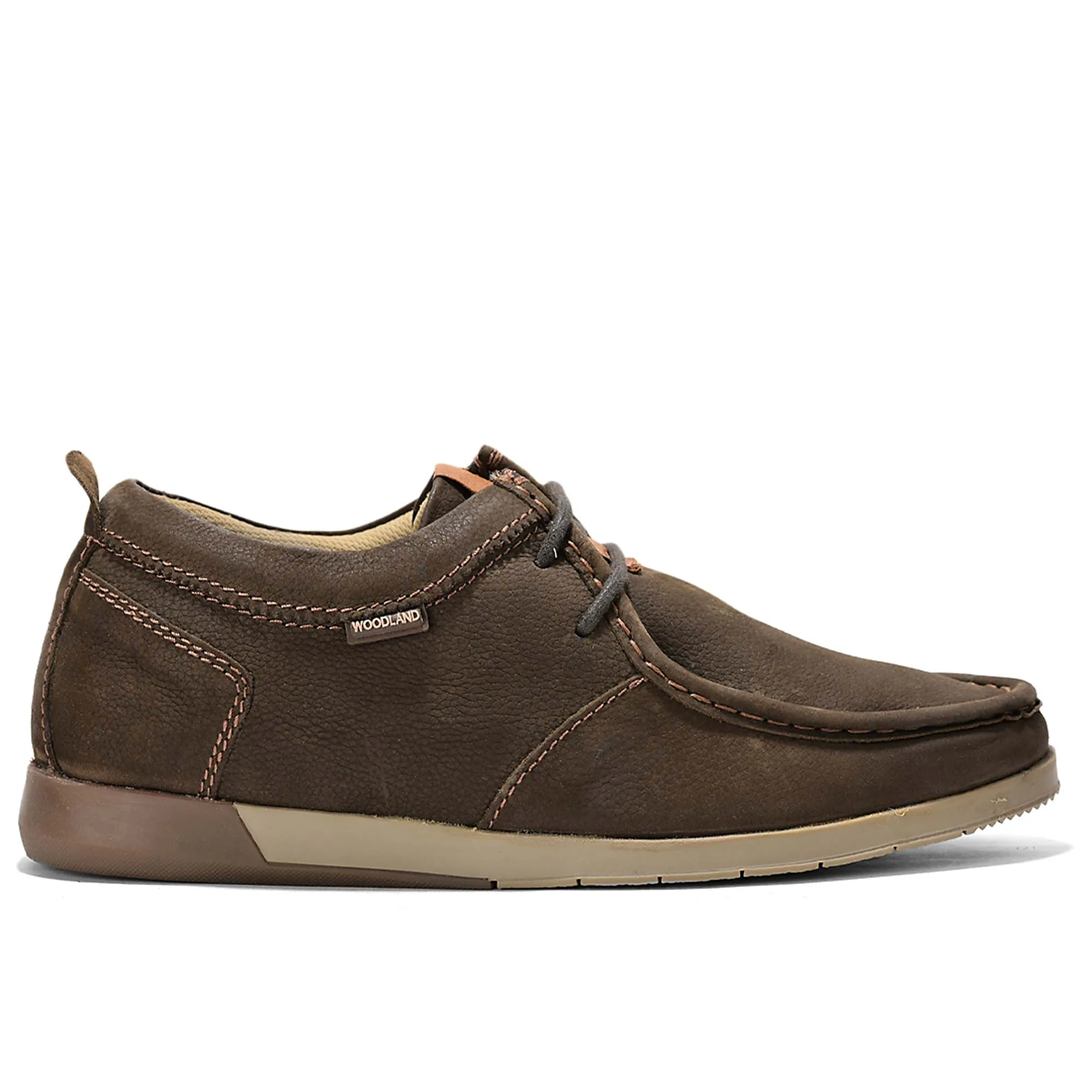 Woodland Softy Brown Casual Lace Up Shoes 2