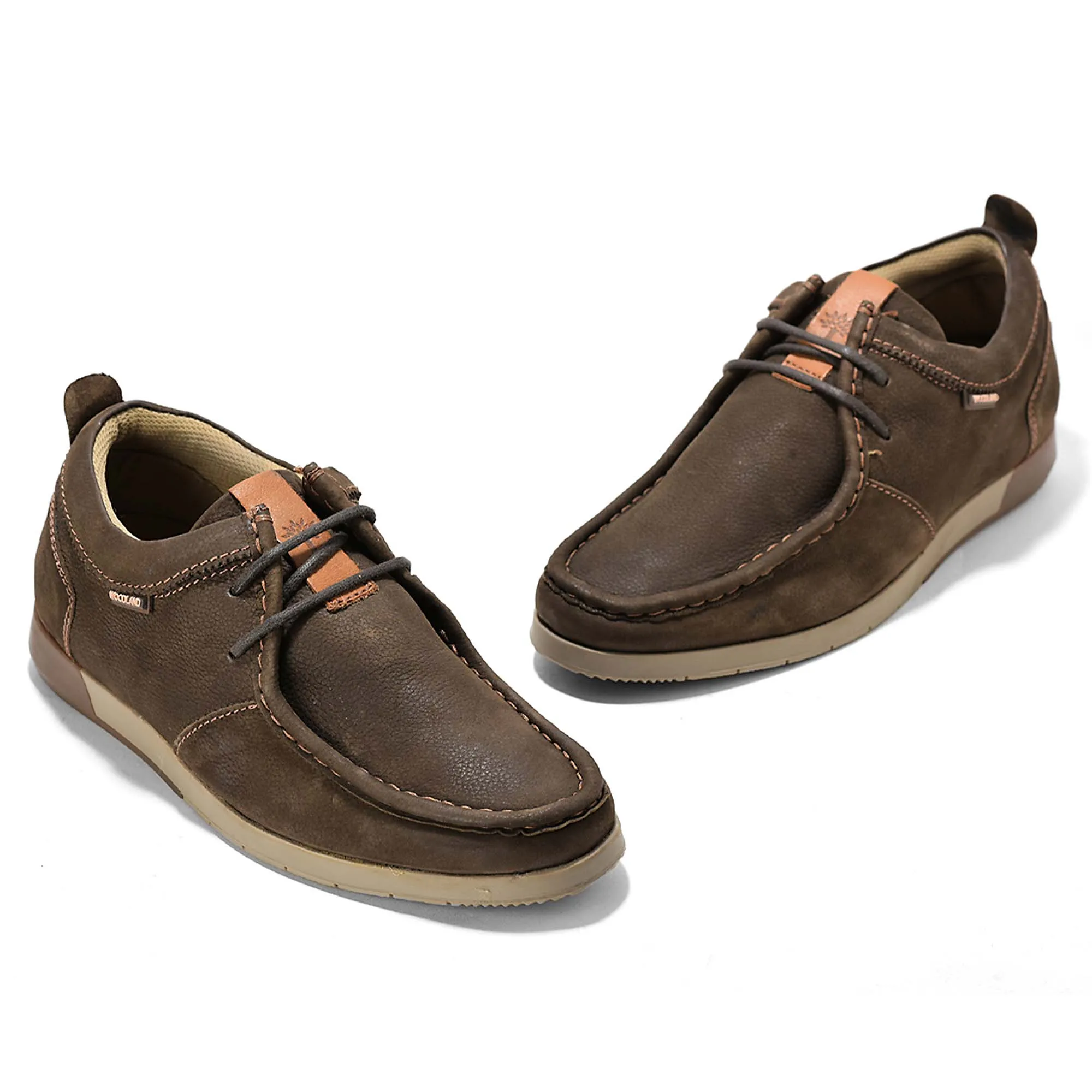 Woodland Softy Brown Casual Lace Up Shoes 3