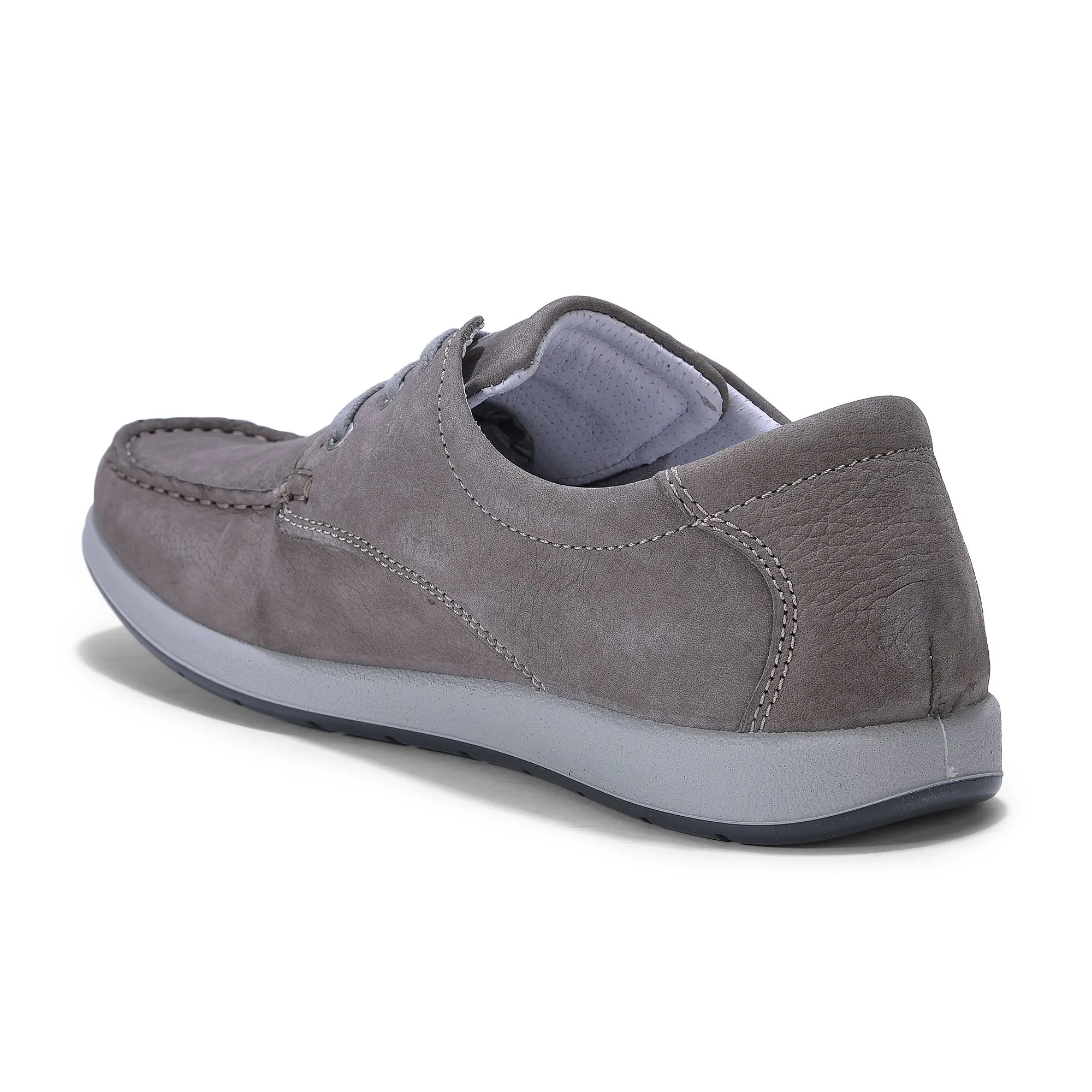 Grey casual shoes for men - Thumbnail 5