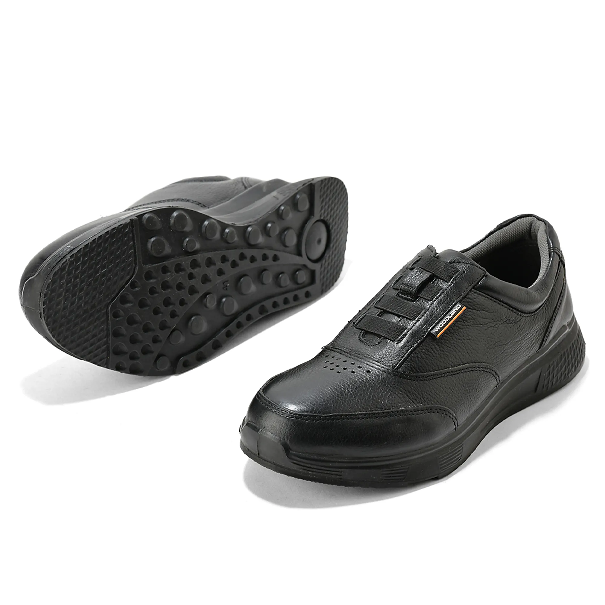 Men Black Casual Comfort Lace-Ups 6