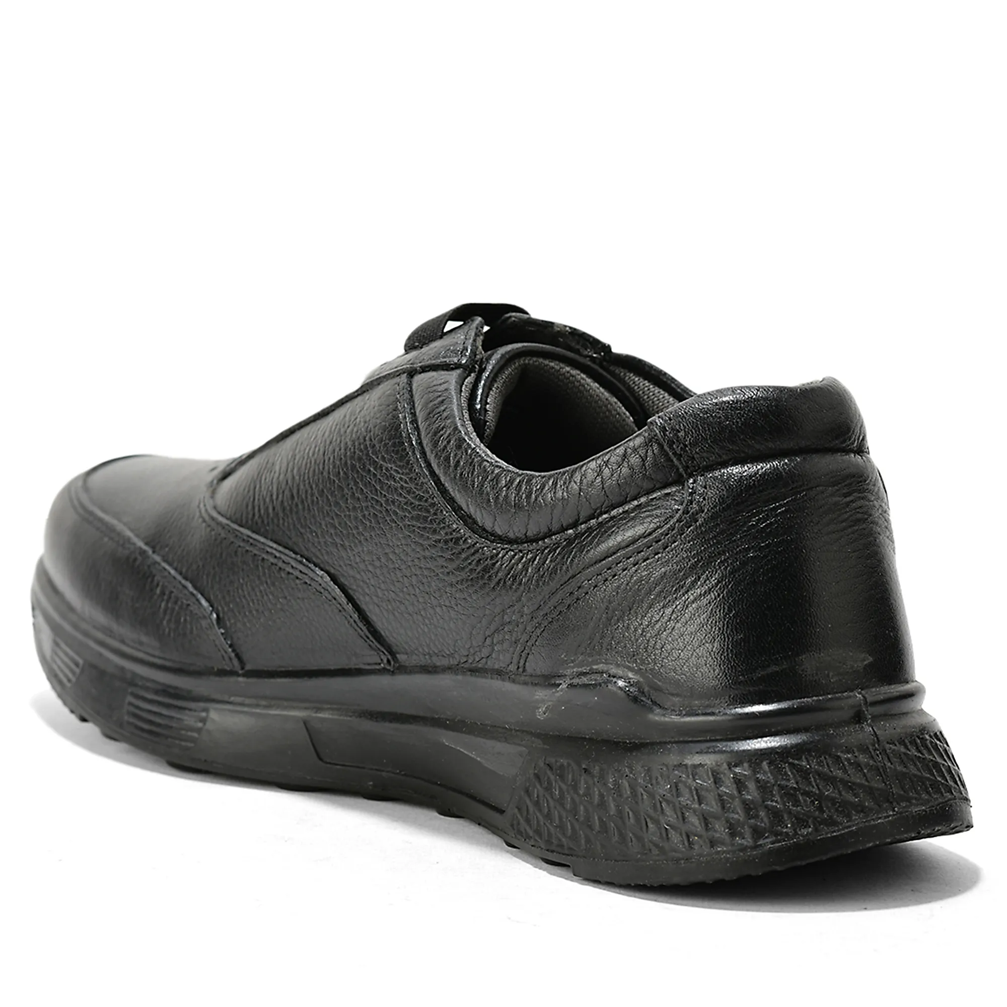 Men Black Casual Comfort Lace-Ups 7