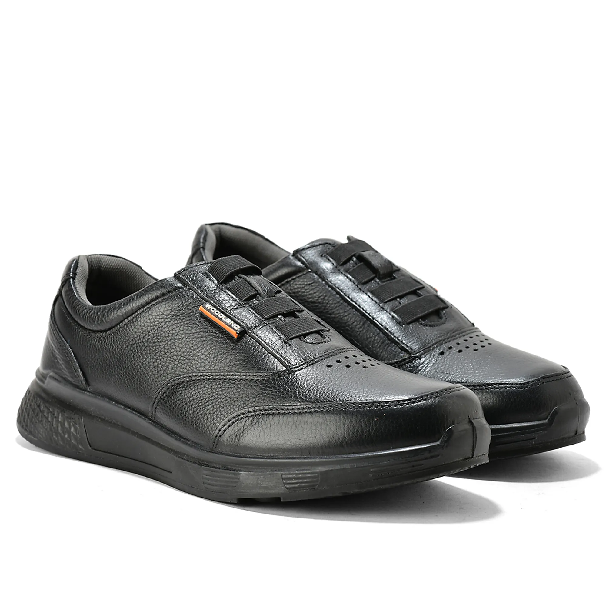Men Black Casual Comfort Lace-Ups 8