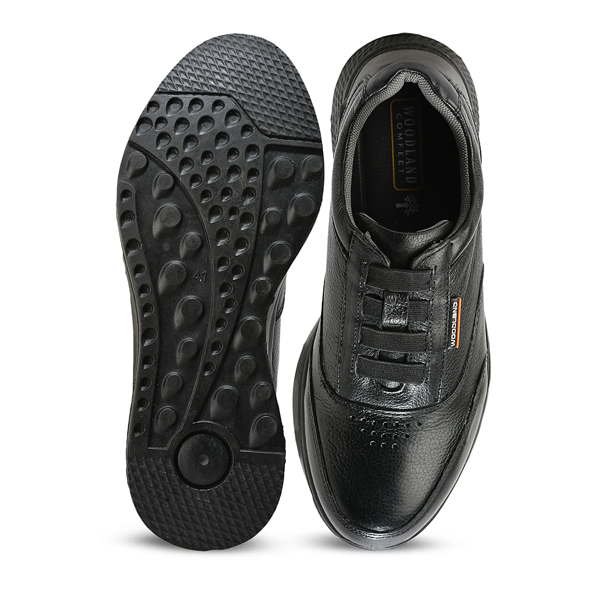 Men Black Casual Comfort Lace-Ups 9