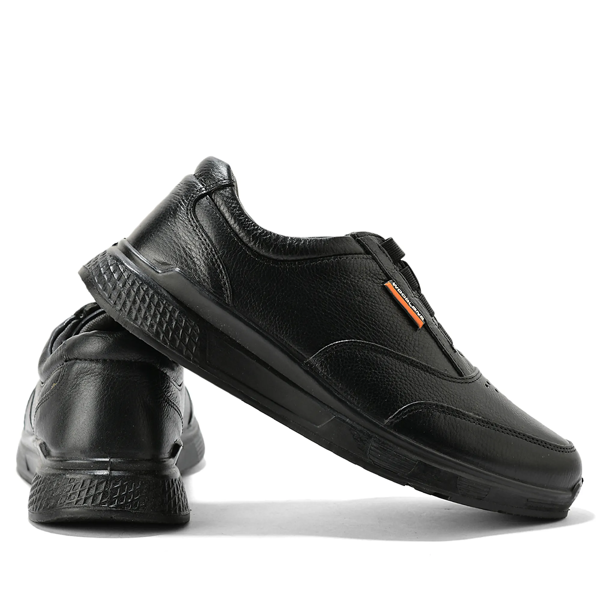 Men Black Casual Comfort Lace-Ups 10
