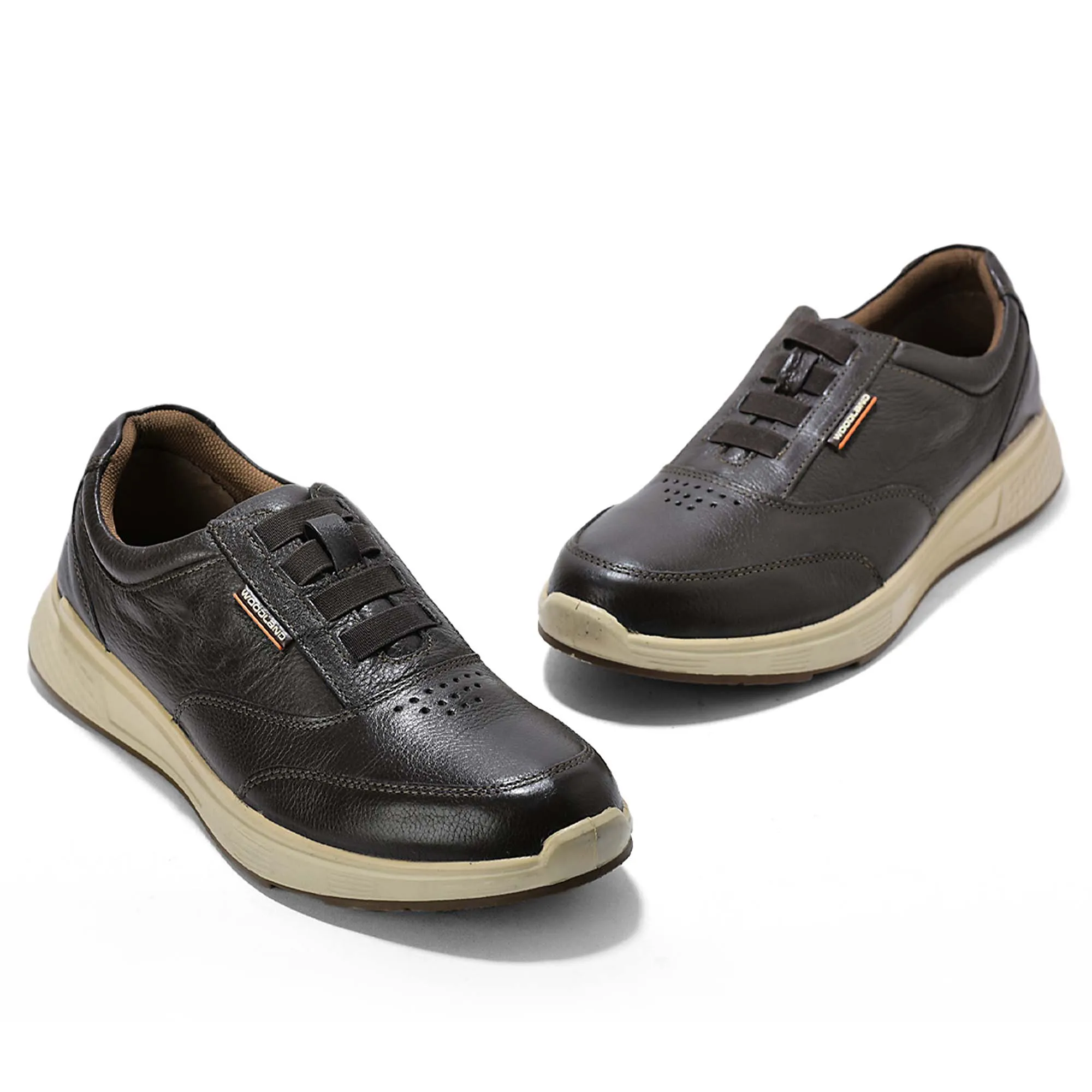 Men Brown Casual Comfort Lace-Ups 3