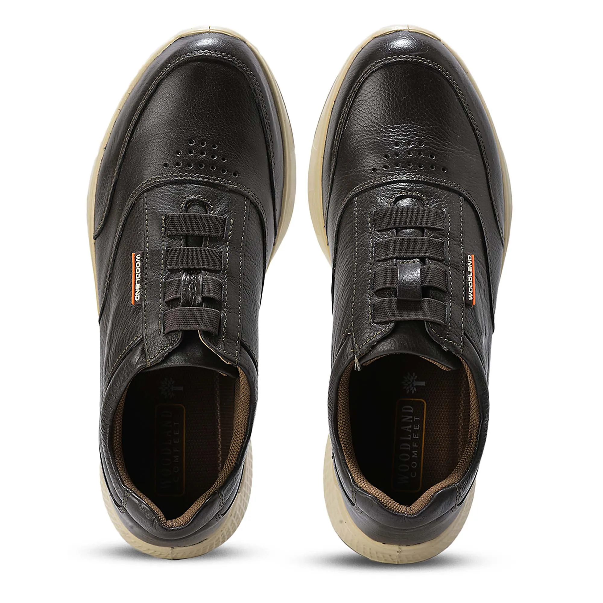 Men Brown Casual Comfort Lace-Ups 5