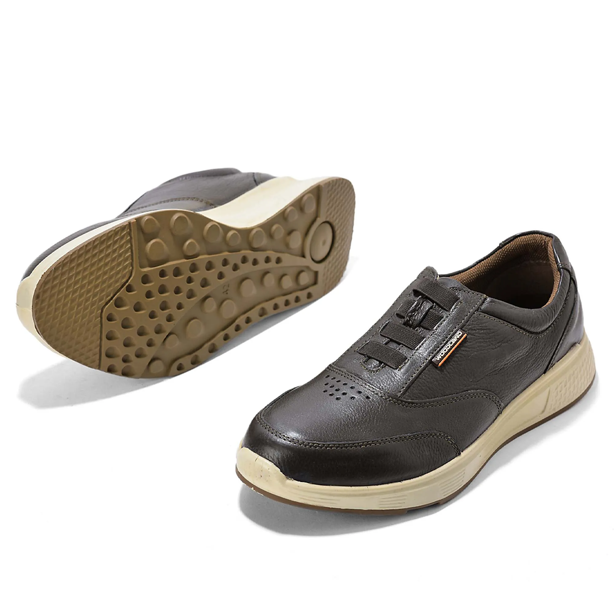 Men Brown Casual Comfort Lace-Ups 6