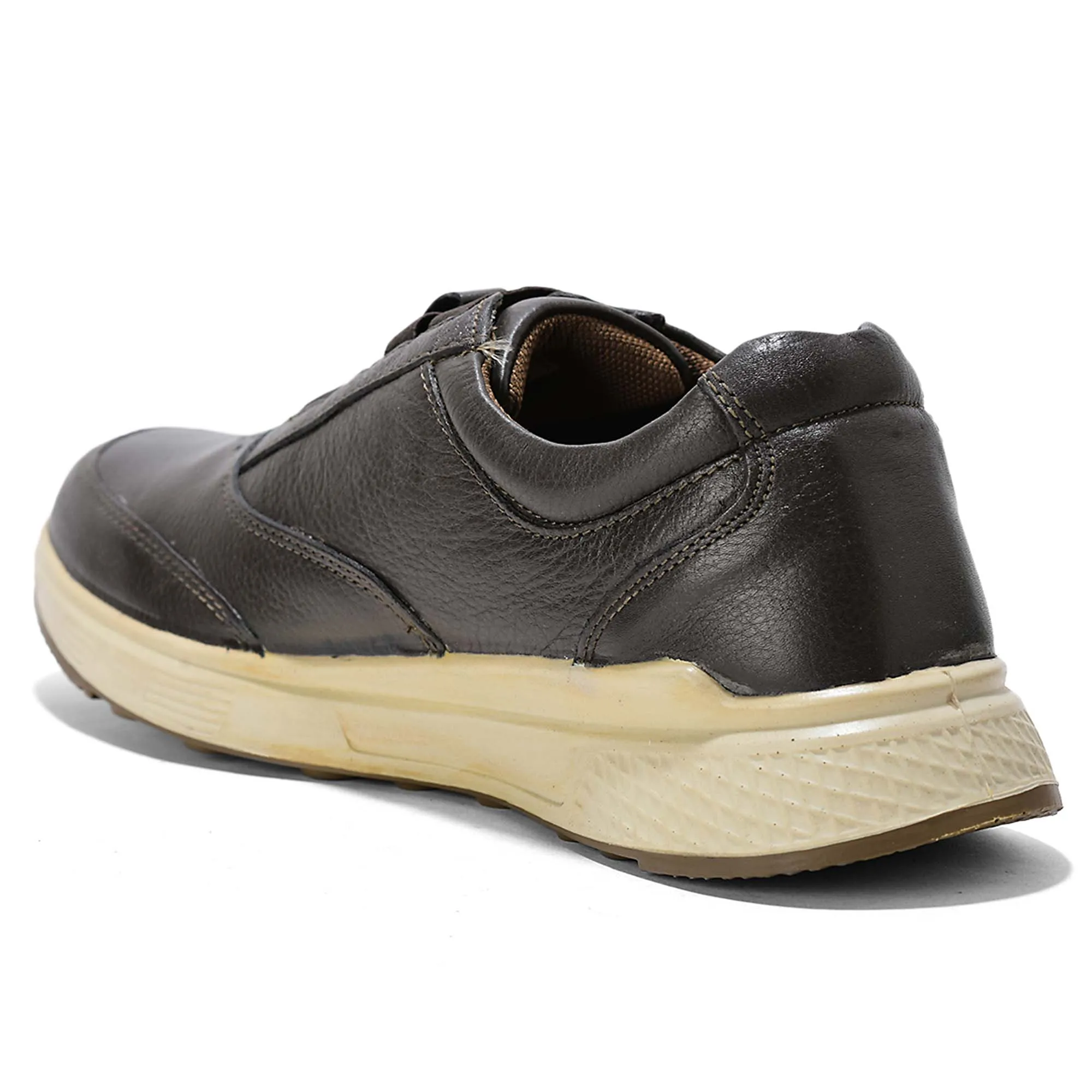 Men Brown Casual Comfort Lace-Ups 7