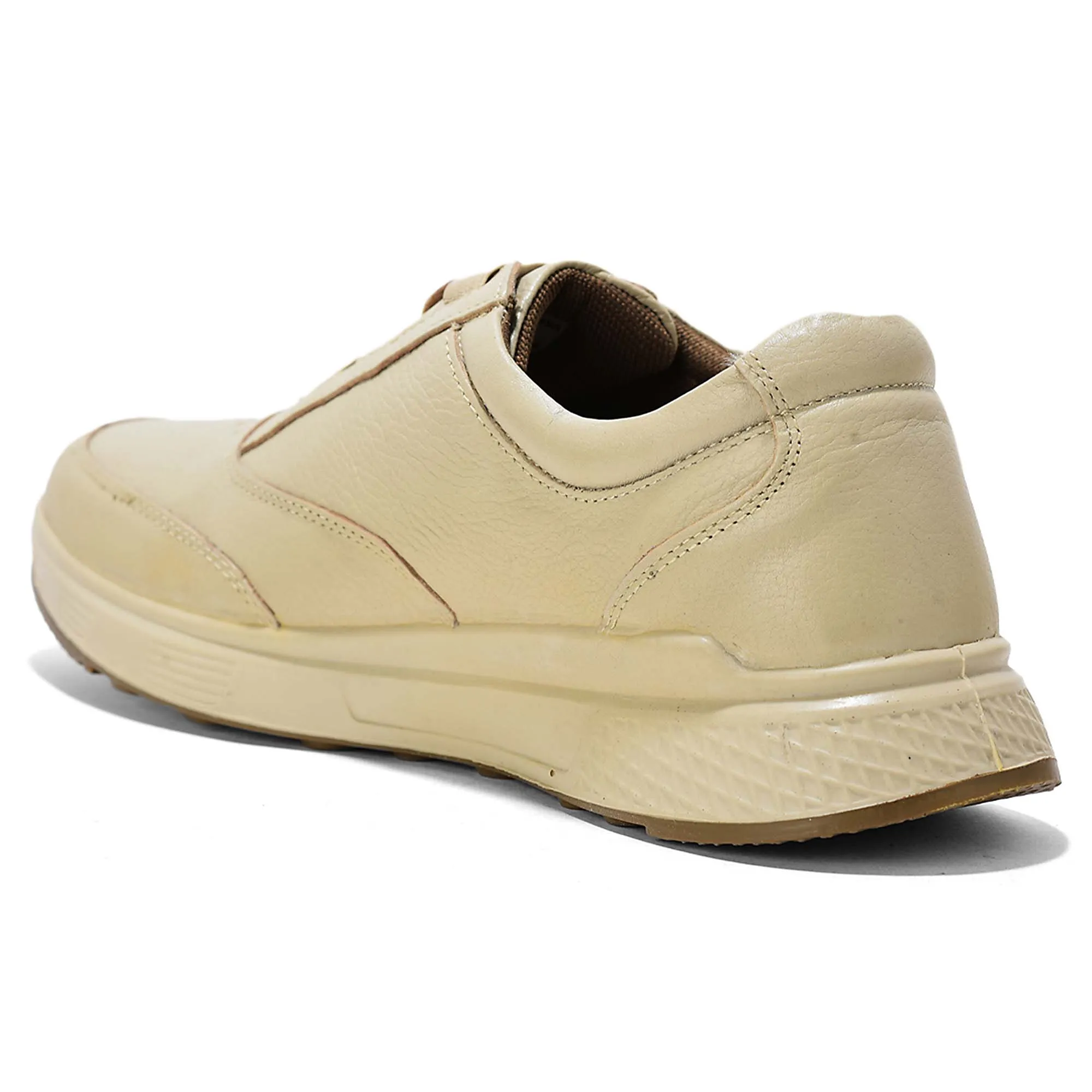 Men Dove White Casual Comfort Lace-Ups 7