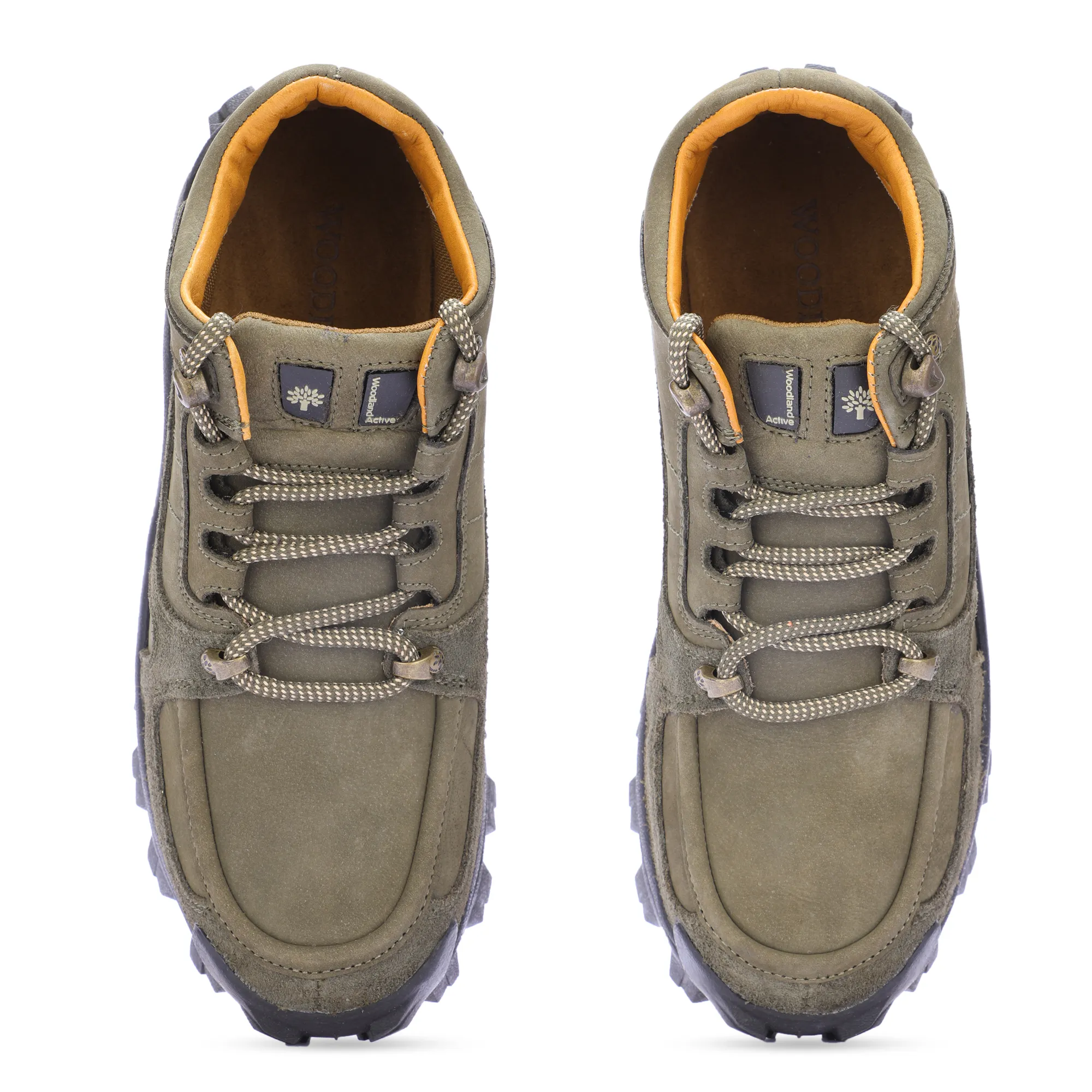Olive Green hiking boot - Thumbnail 3