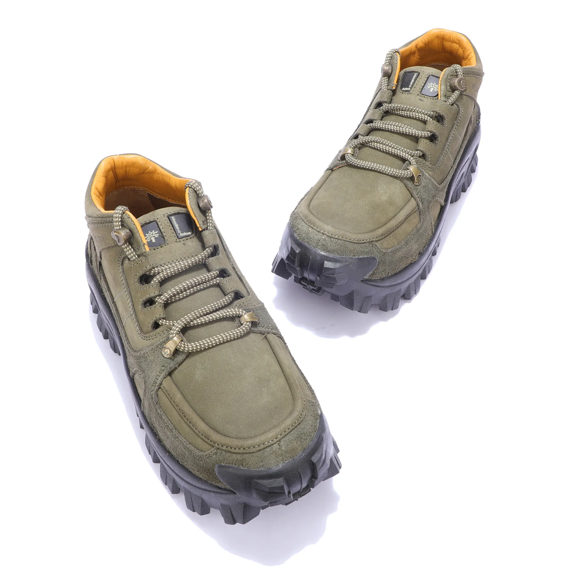 Olive Green hiking boot - Thumbnail 2