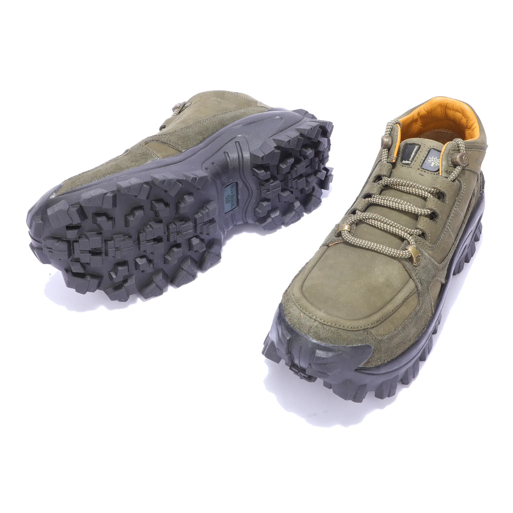 Olive Green hiking boot - Thumbnail 4