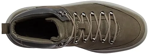Grey Casual Lace Up Shoes For Men - Thumbnail 5
