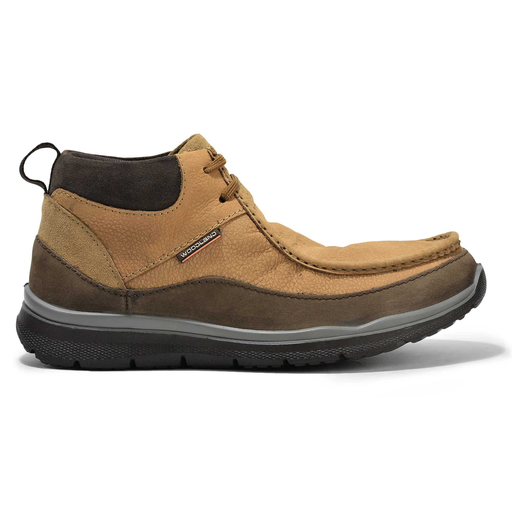 Camel Mid- top Boots for Men - Image 1