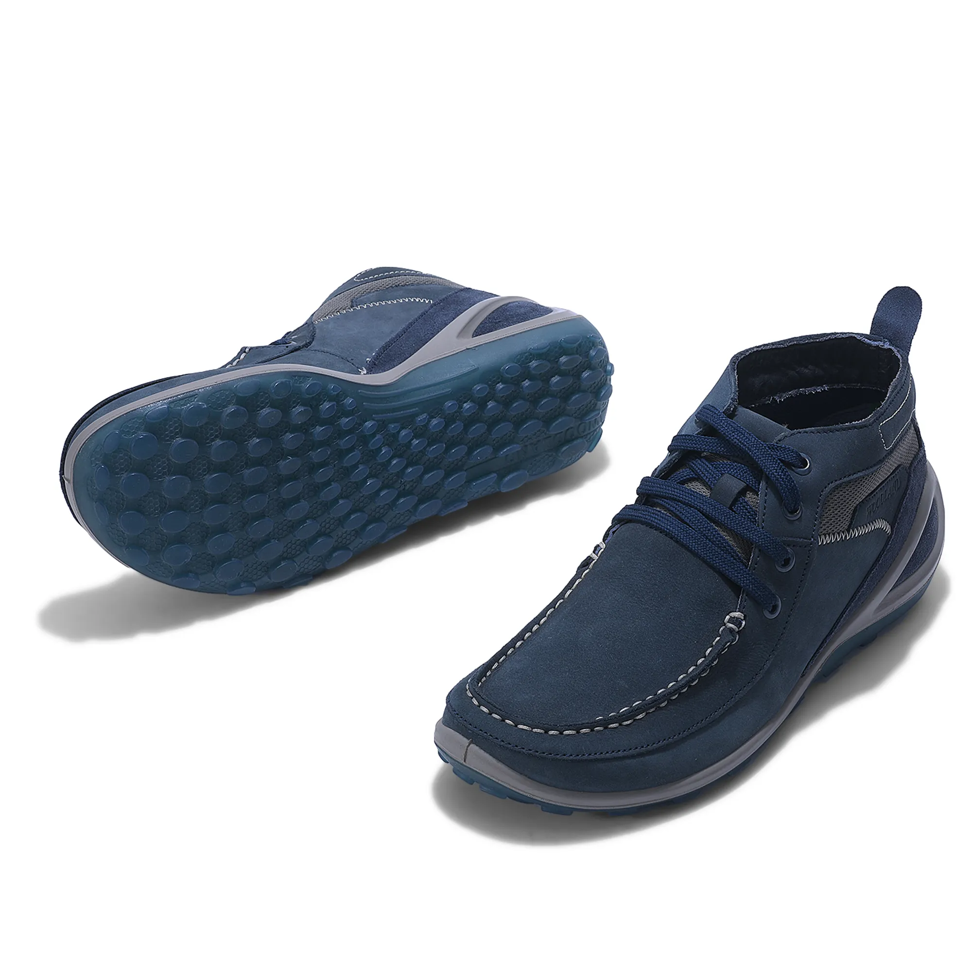 Droyal Blue Boat Shoes - Thumbnail 6