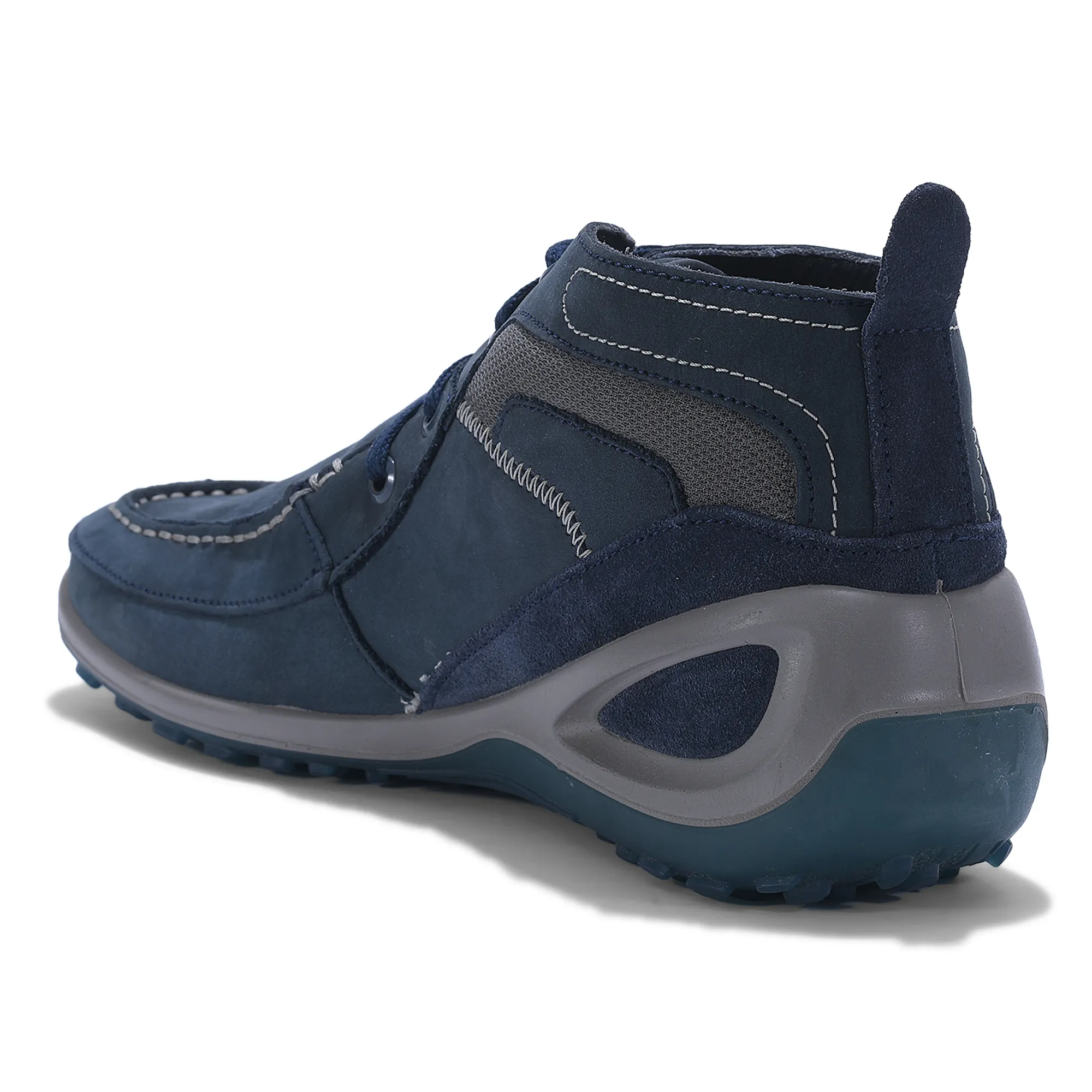 Droyal Blue Boat Shoes - Thumbnail 7