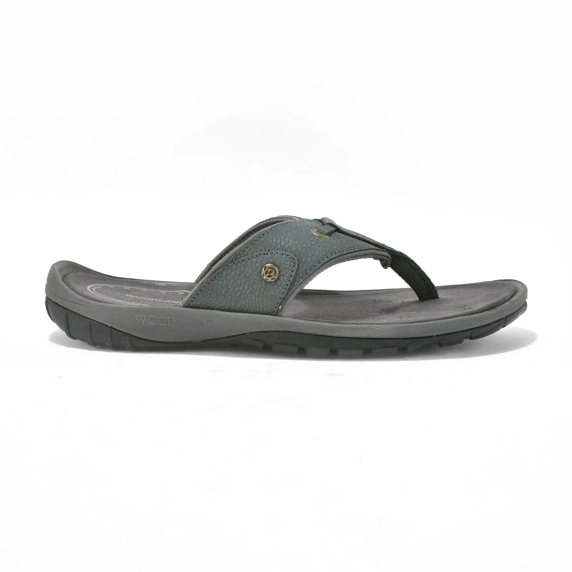 Woodland Nubuck Dark Navy Sandal For Men - Image 1