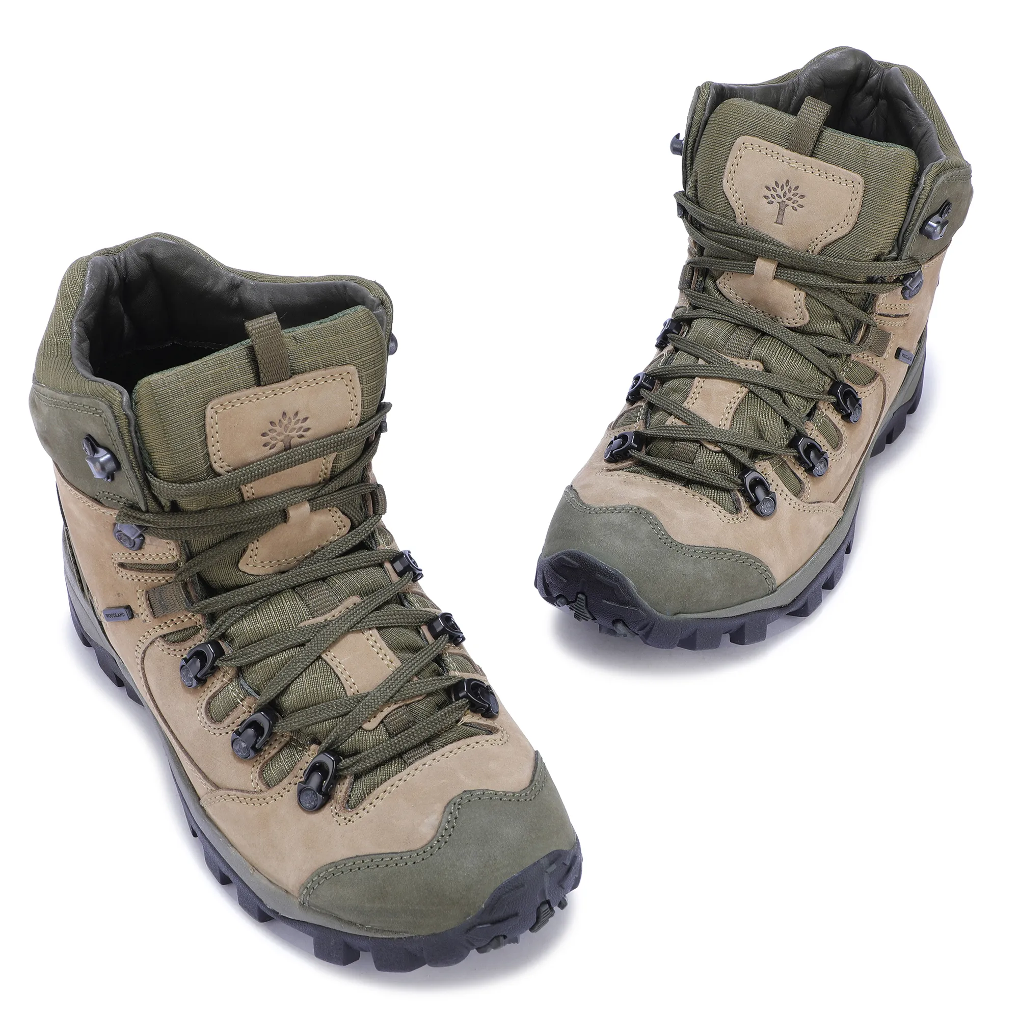 Woodland Khaki trekking casual shoes - Thumbnail 2