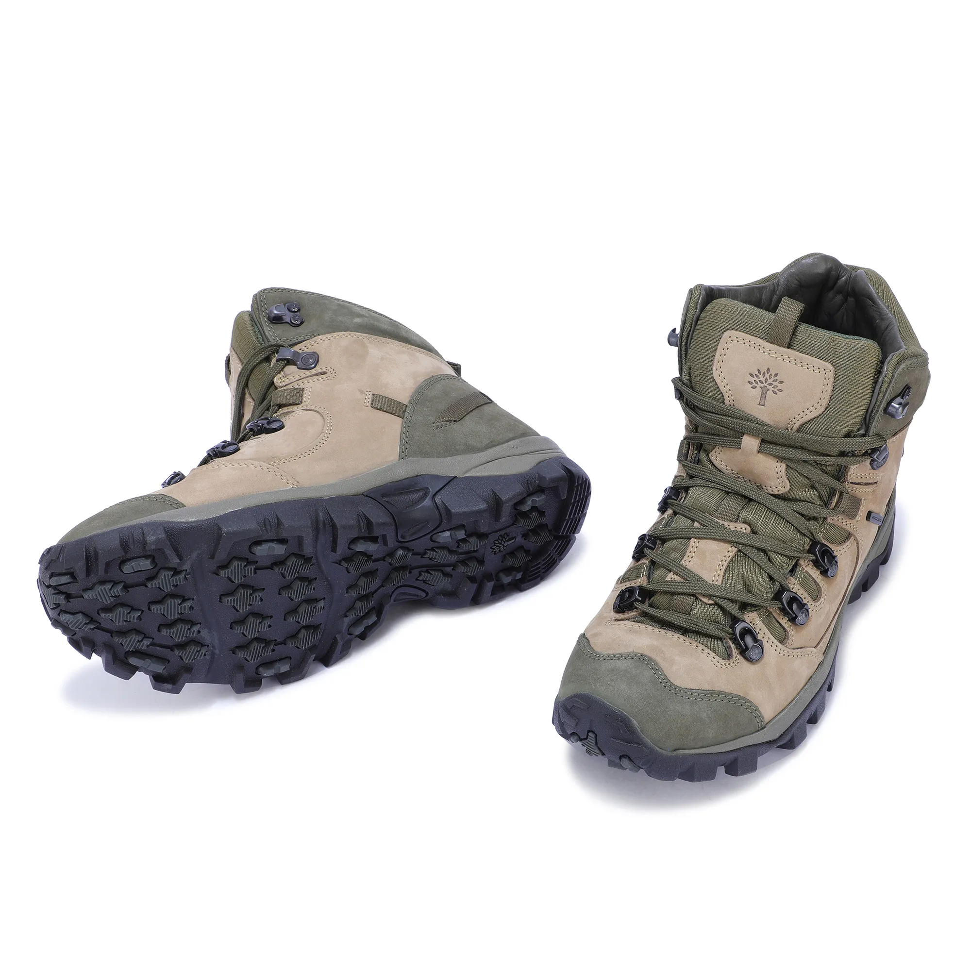 Woodland Khaki trekking casual shoes - Thumbnail 6