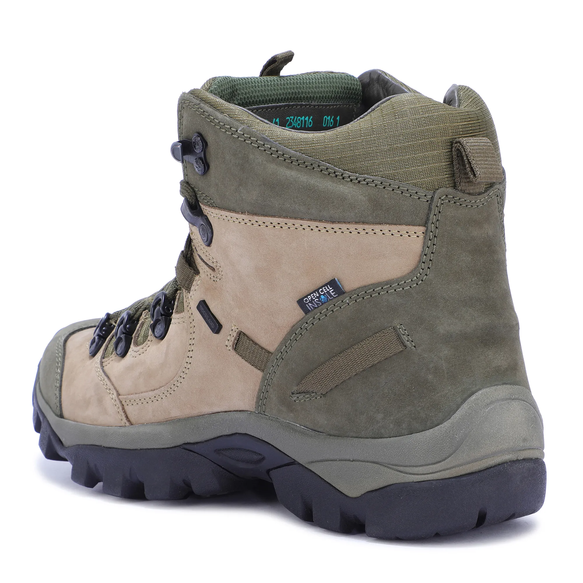 Woodland Khaki trekking casual shoes - Thumbnail 7