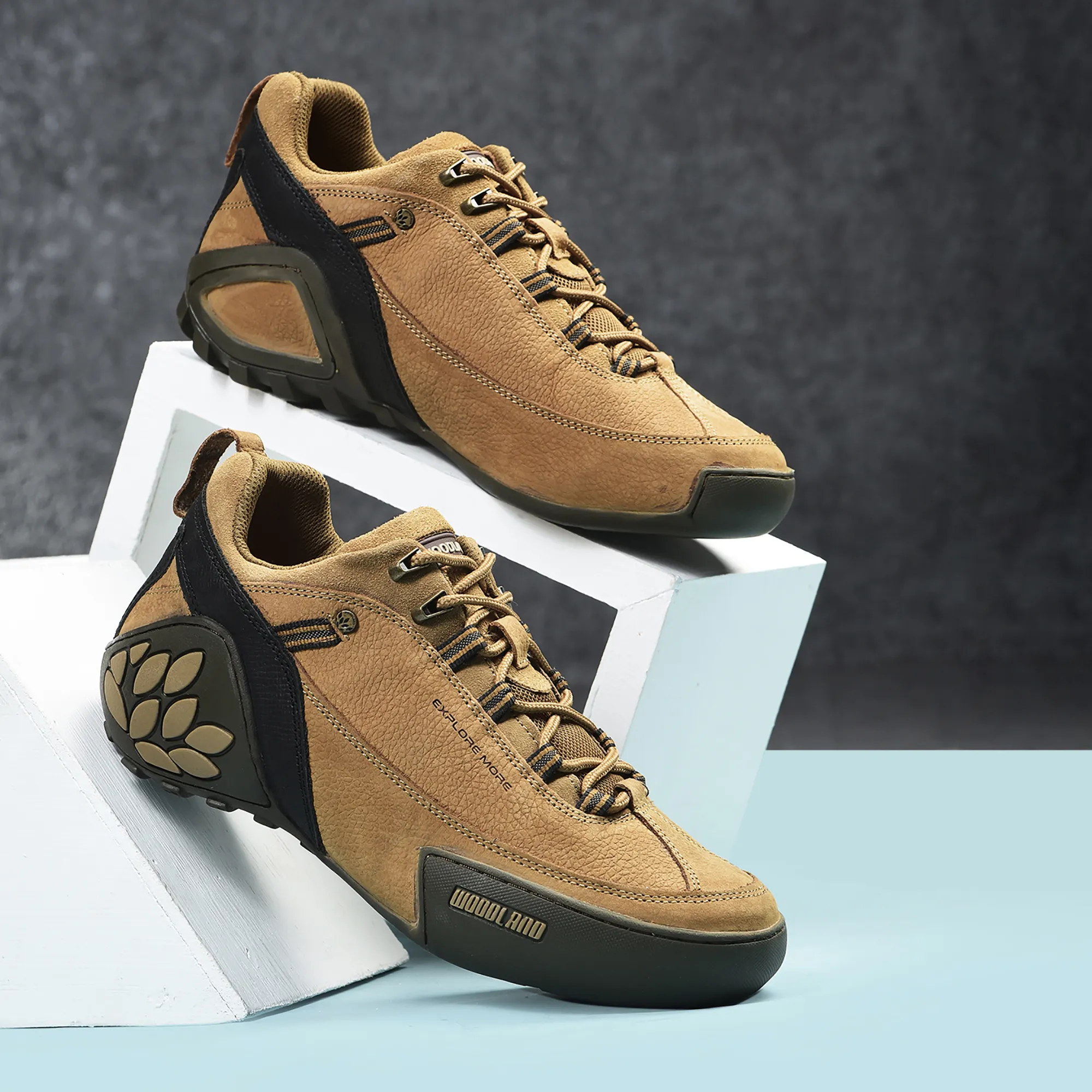 Camel Casual Shoe For Men - Thumbnail 9