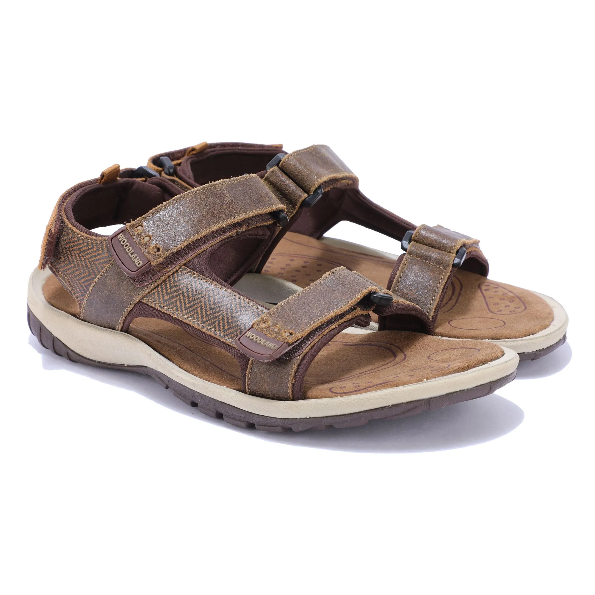 Camel casual sandals for men - Thumbnail 6