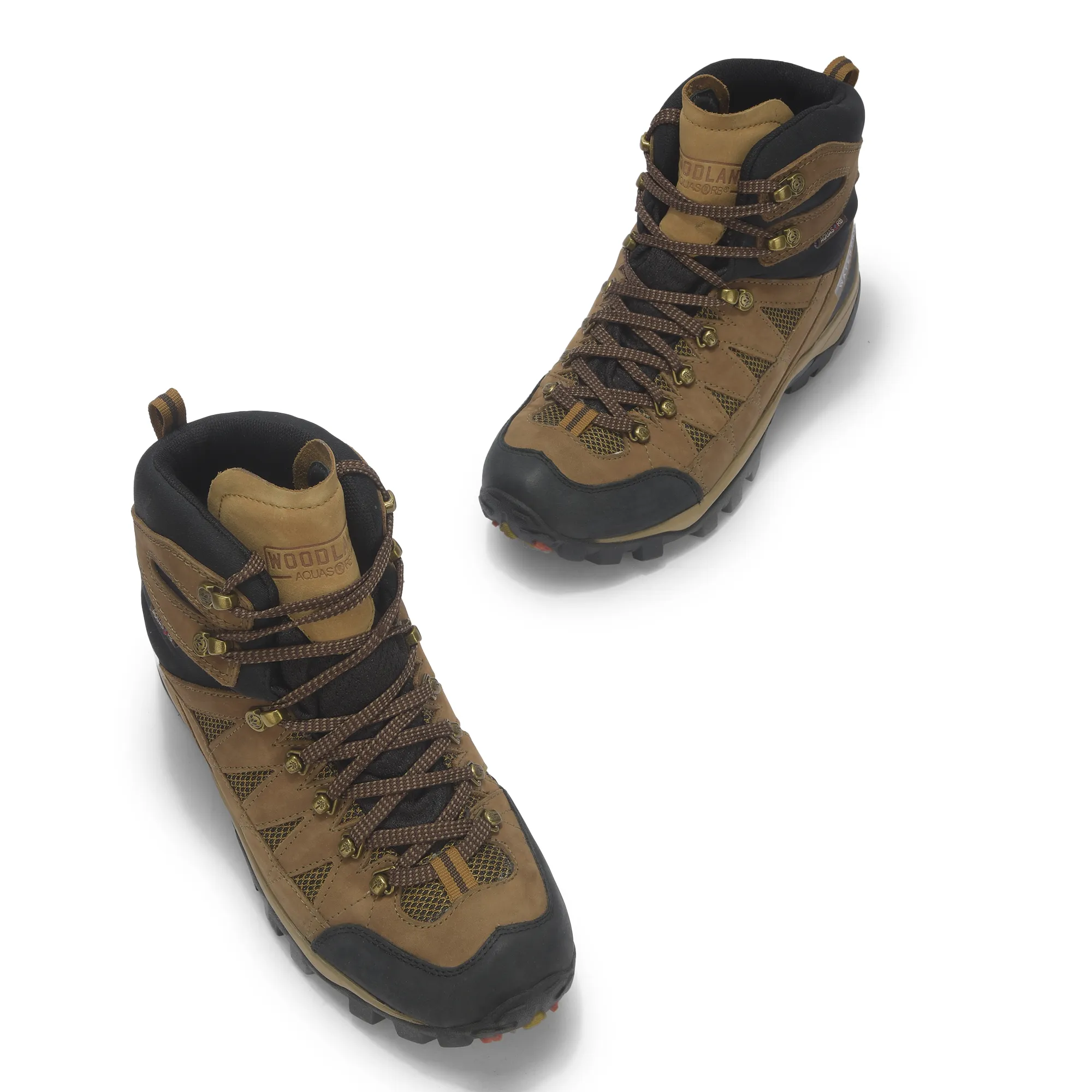 Woodland Tobacco Boots For Men - Thumbnail 4