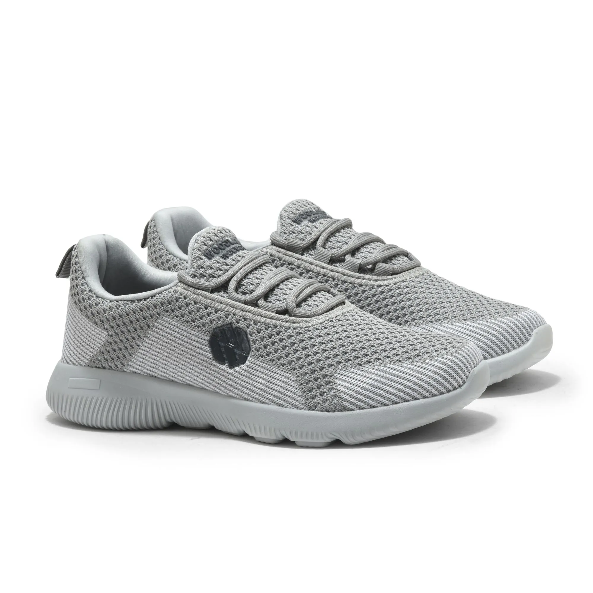 Grey/Owhite slip-on sneaker for men - Thumbnail 6