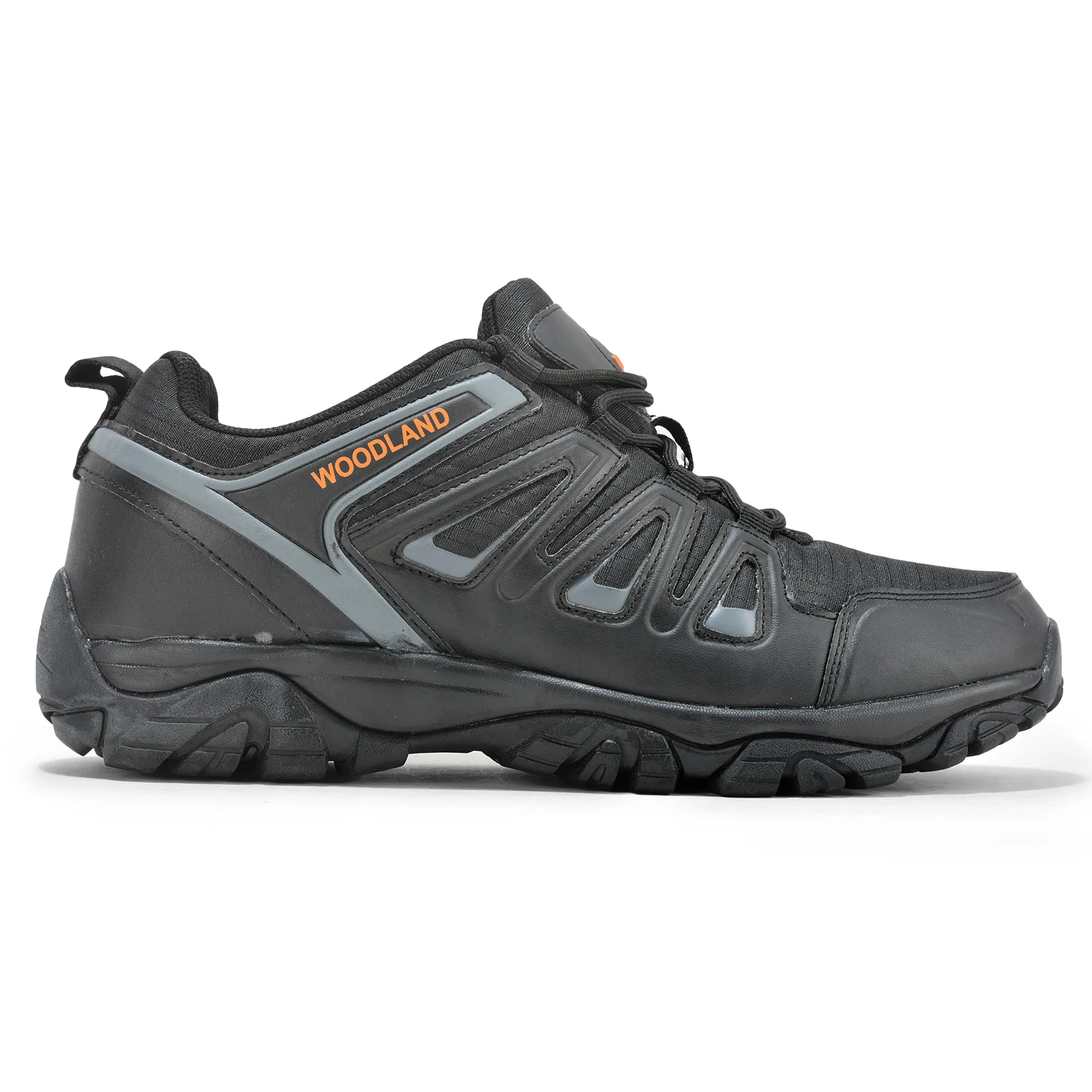 Black Mens Hiking Shoes - Image 1