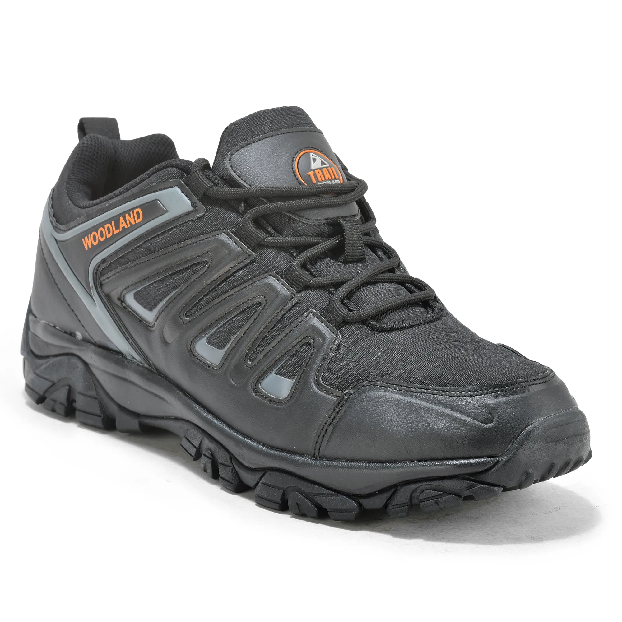 Black Mens Hiking Shoes - Thumbnail 8