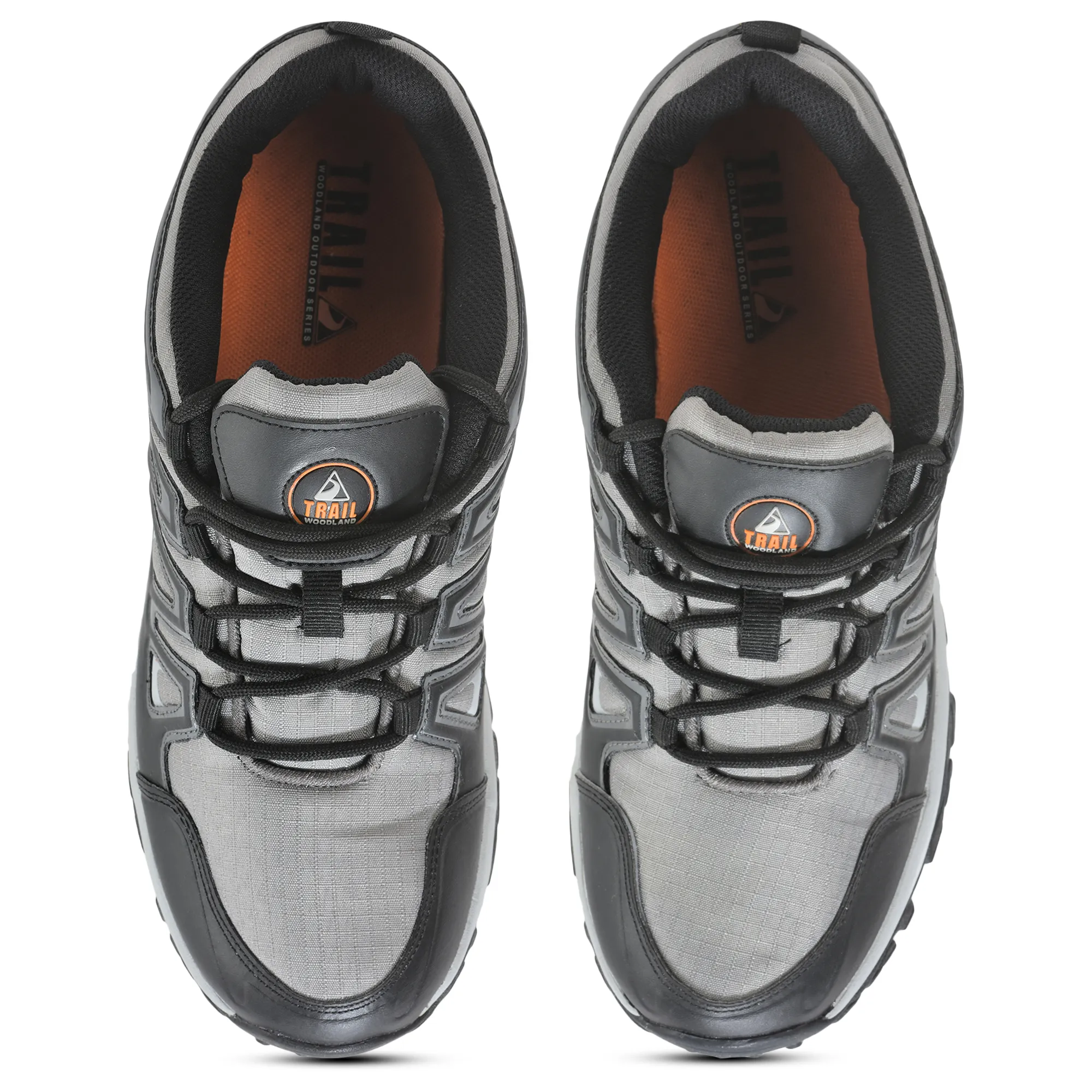Dark Grey Mens Hiking Shoes - Thumbnail 3