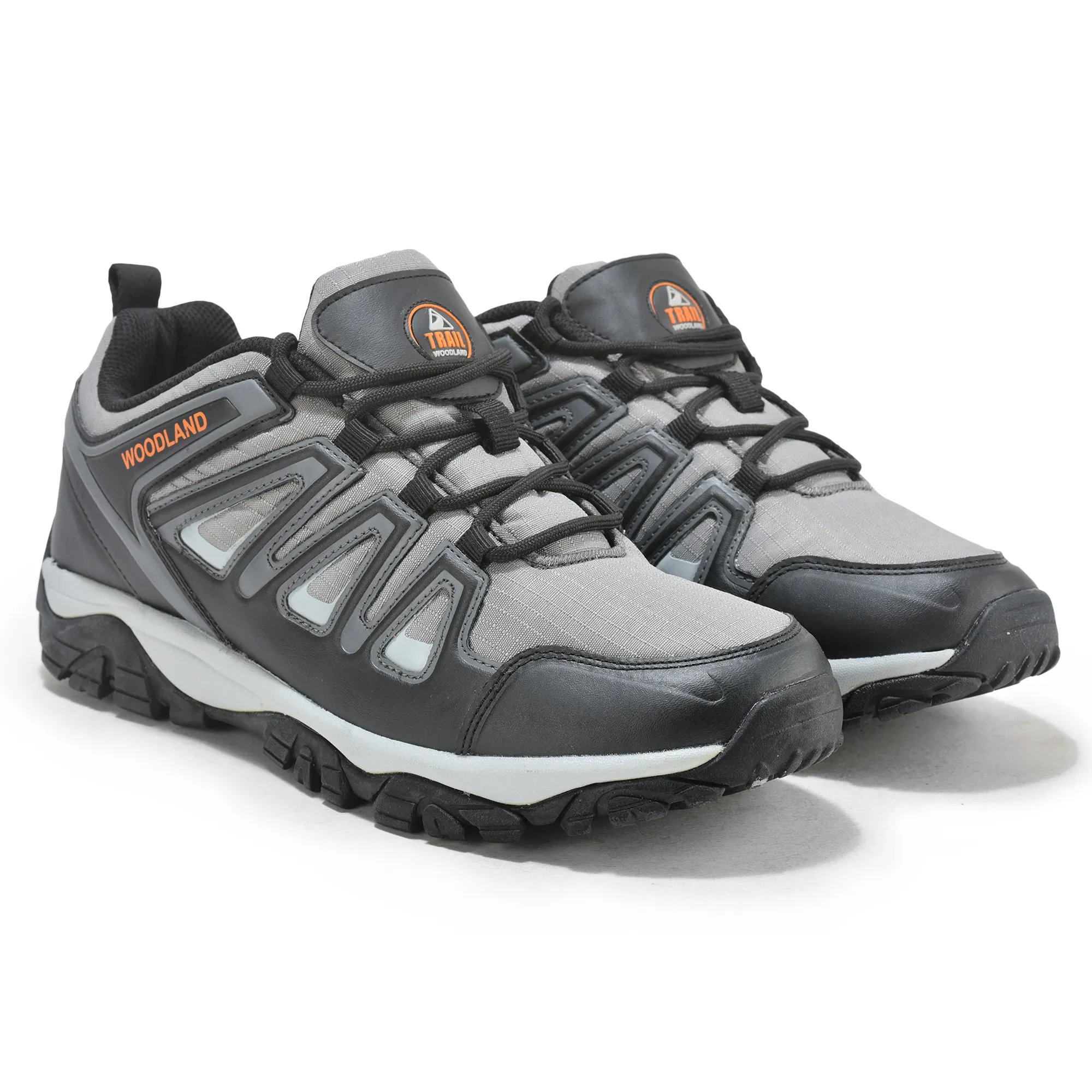 Dark Grey Mens Hiking Shoes - Thumbnail 6
