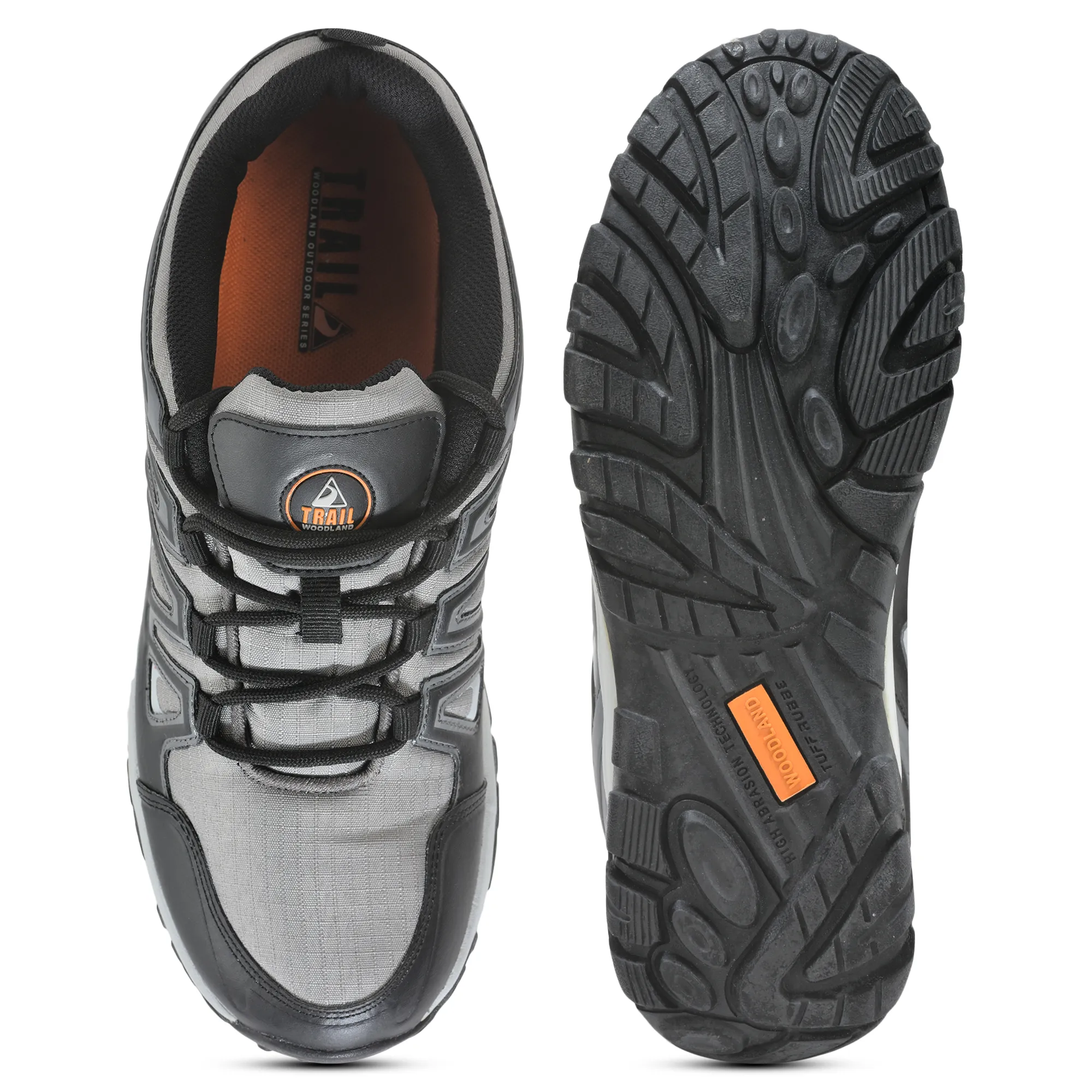 Dark Grey Mens Hiking Shoes - Thumbnail 7