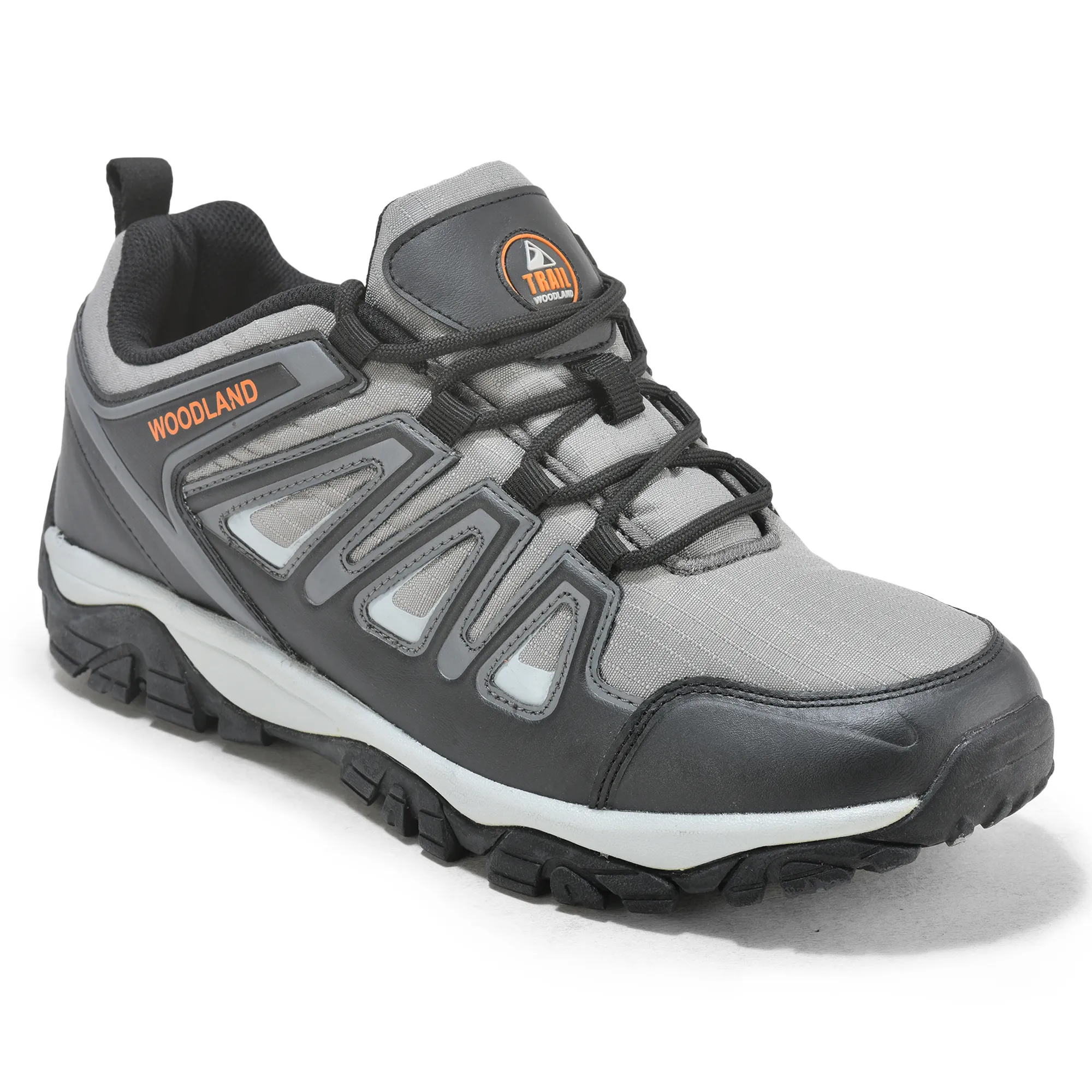 Dark Grey Mens Hiking Shoes - Thumbnail 8