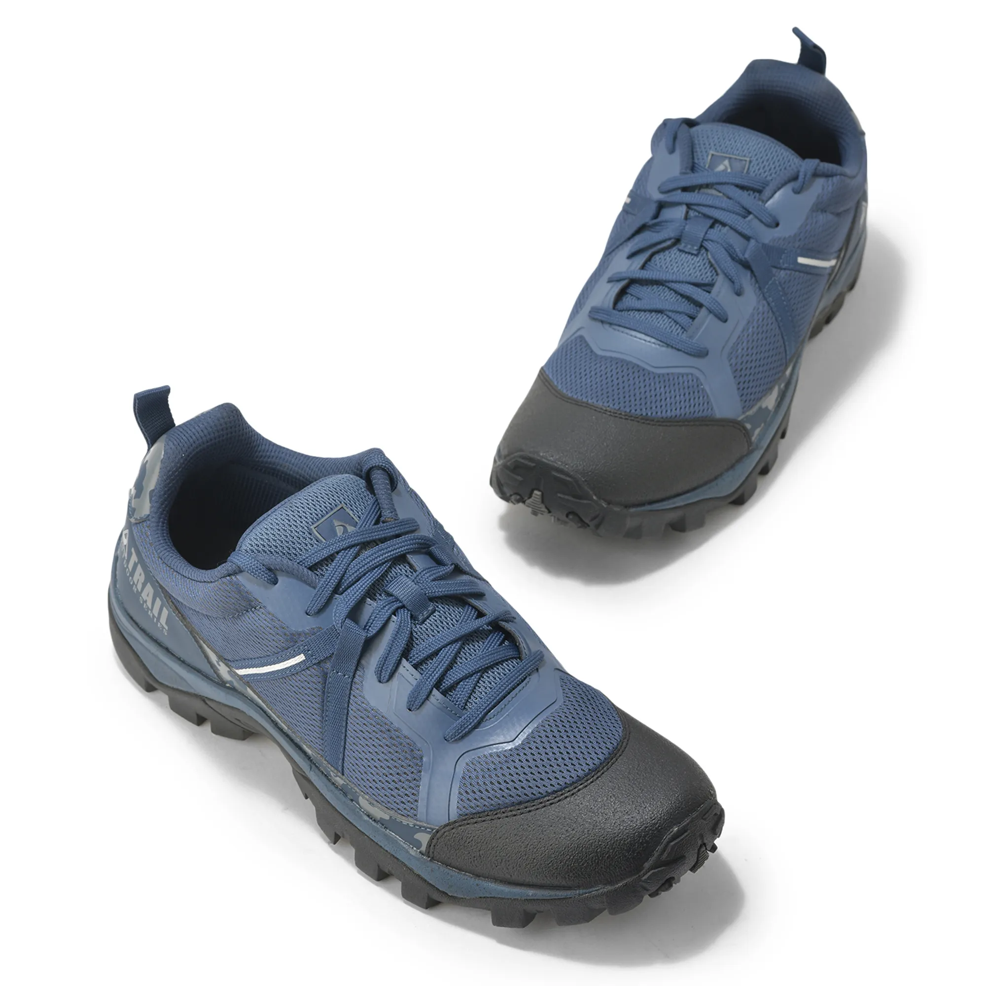 Woodland Men’S Navy All Terrain Hiking Shoes - Thumbnail 4