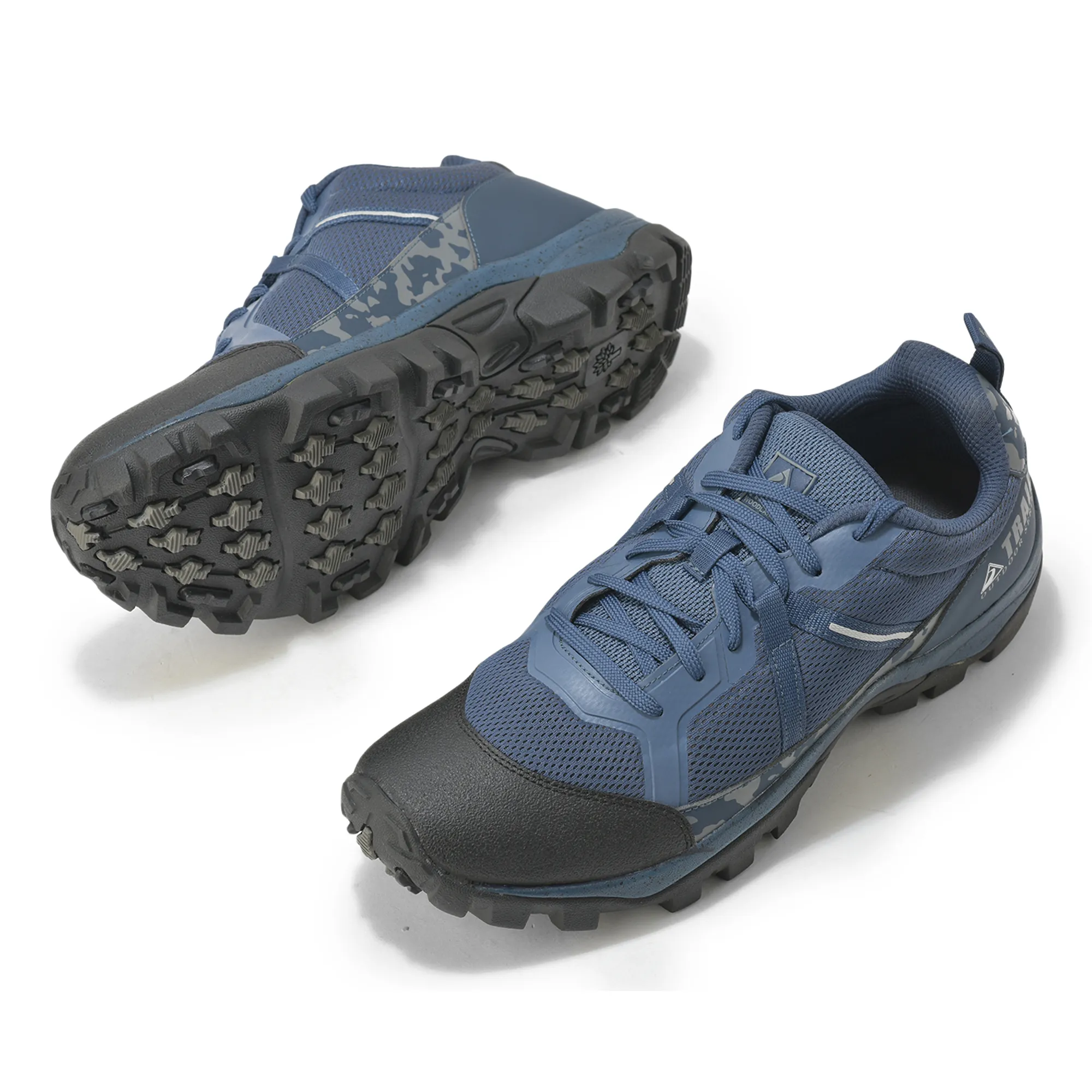 Woodland Men’S Navy All Terrain Hiking Shoes - Thumbnail 6