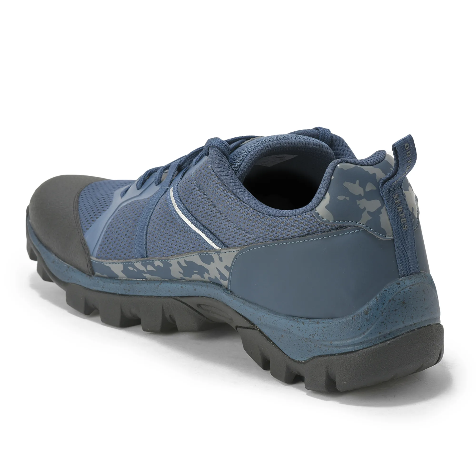Woodland Men’S Navy All Terrain Hiking Shoes - Thumbnail 7